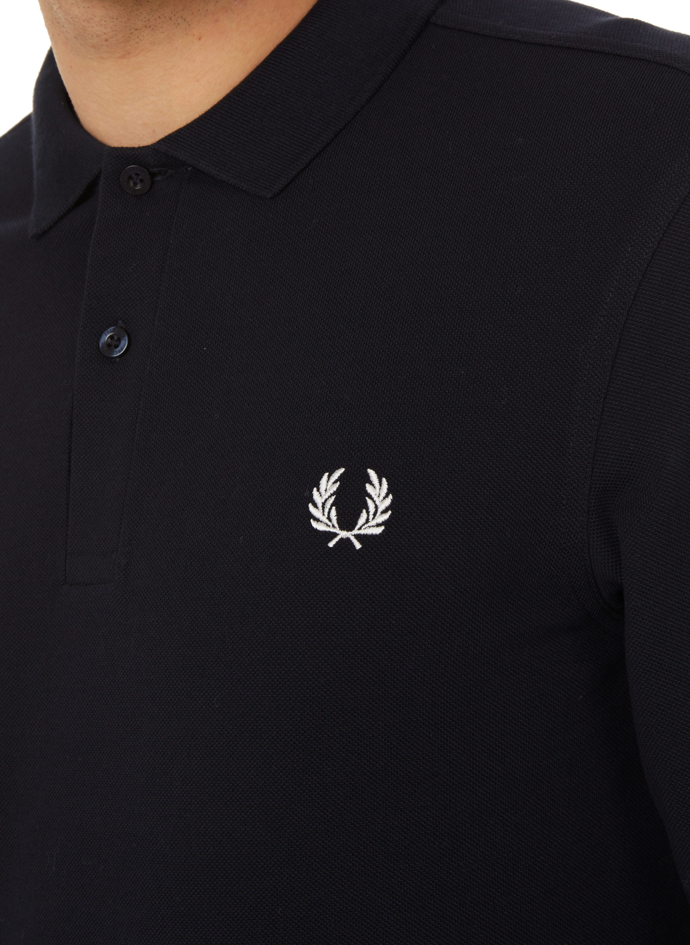 Cotton polo shirt FRED PERRY Black