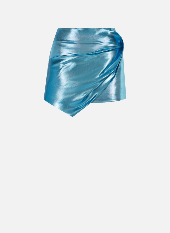 Metallic mini skirt REV