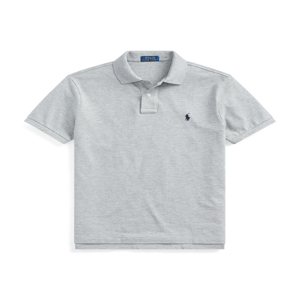 Polo Ralph Lauren Cotton Polo Shirt In Grey