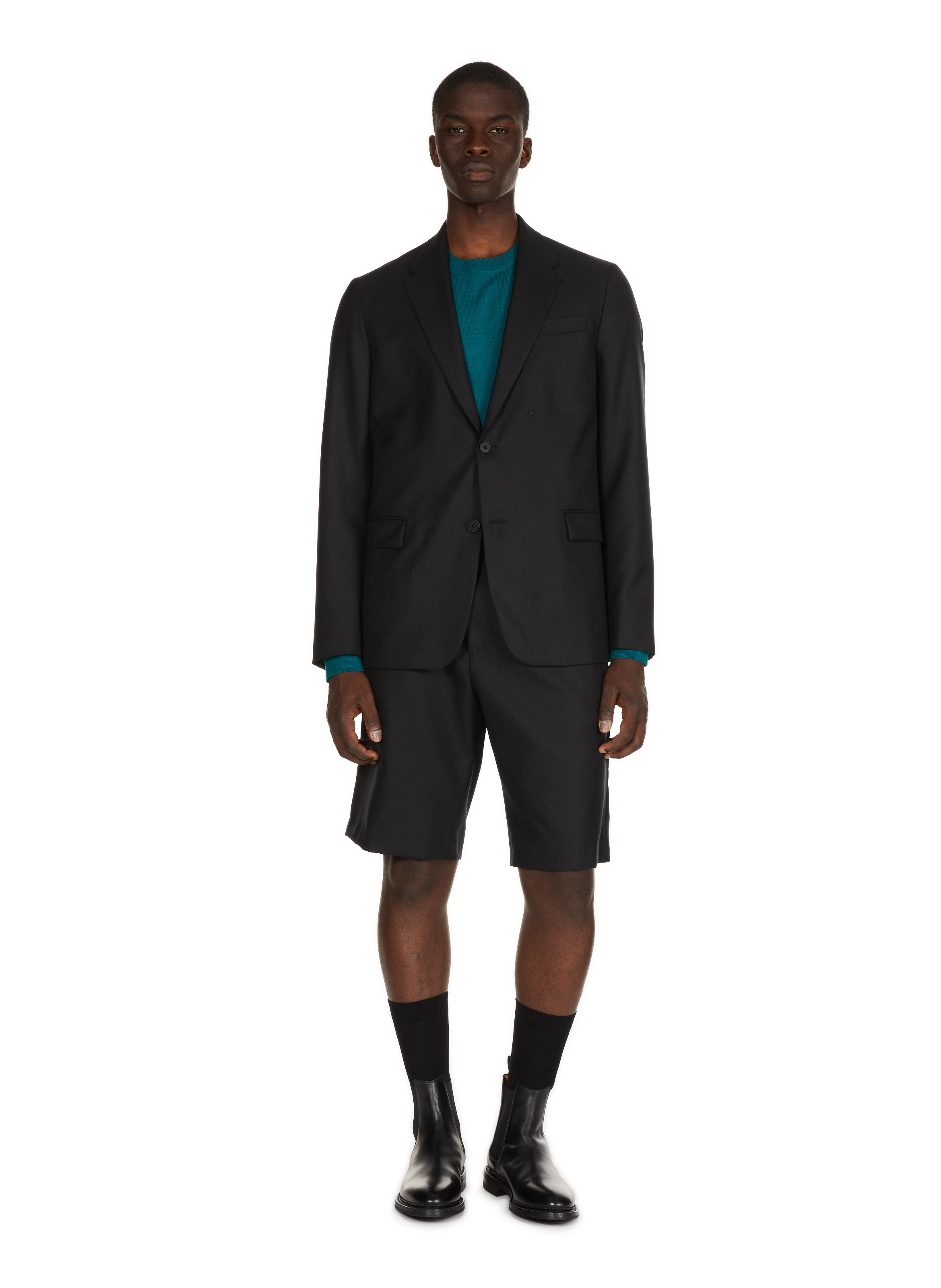 Wool suit jacket SAISON 1865 Black