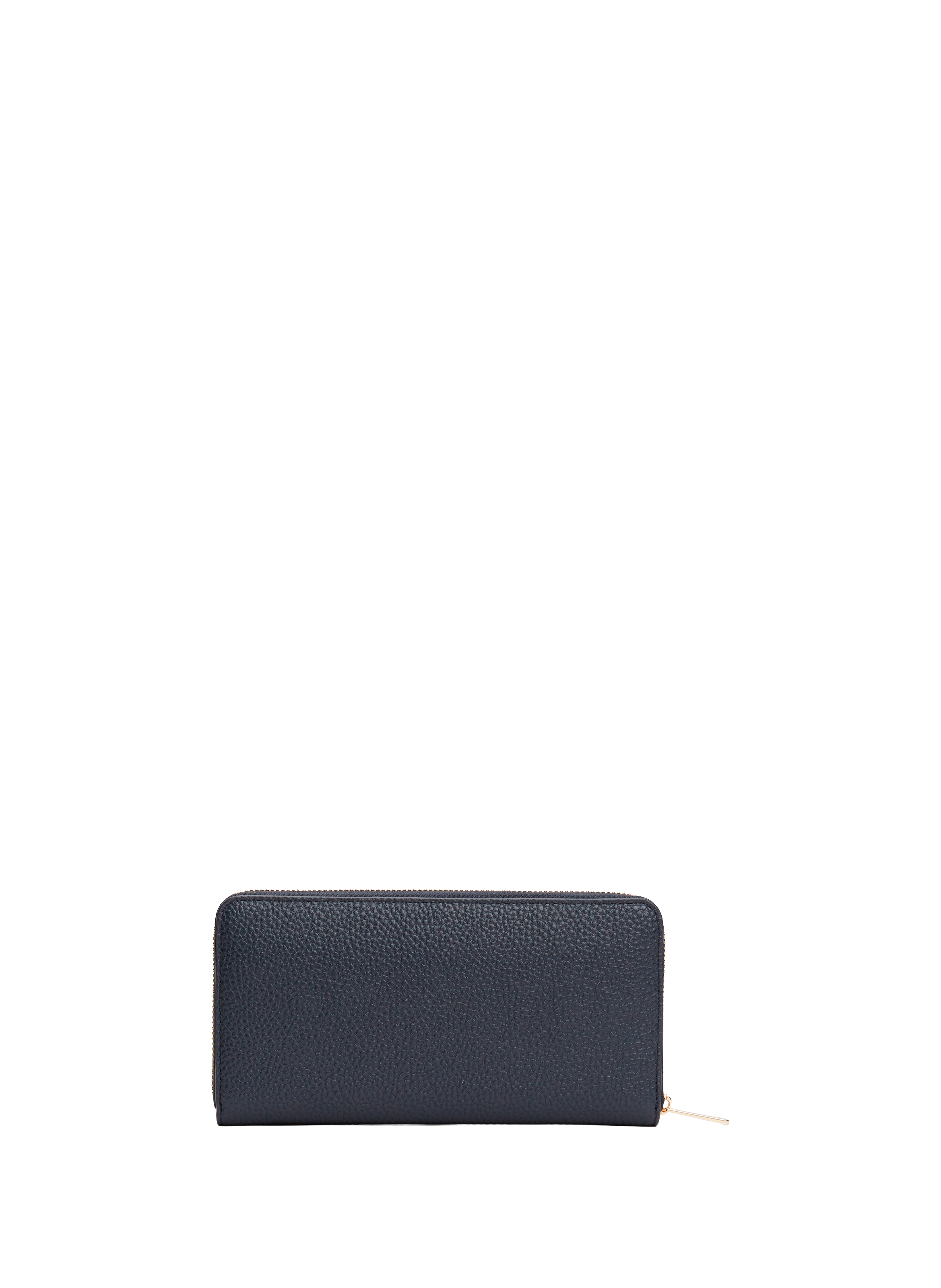 Portefeuille zippé logoté effet cuir  TOMMY HILFIGER Bleu