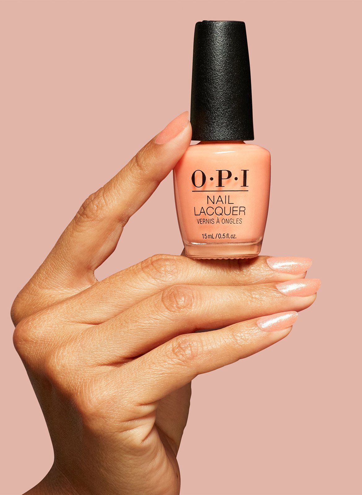 Queens Rule OPI Orange clair