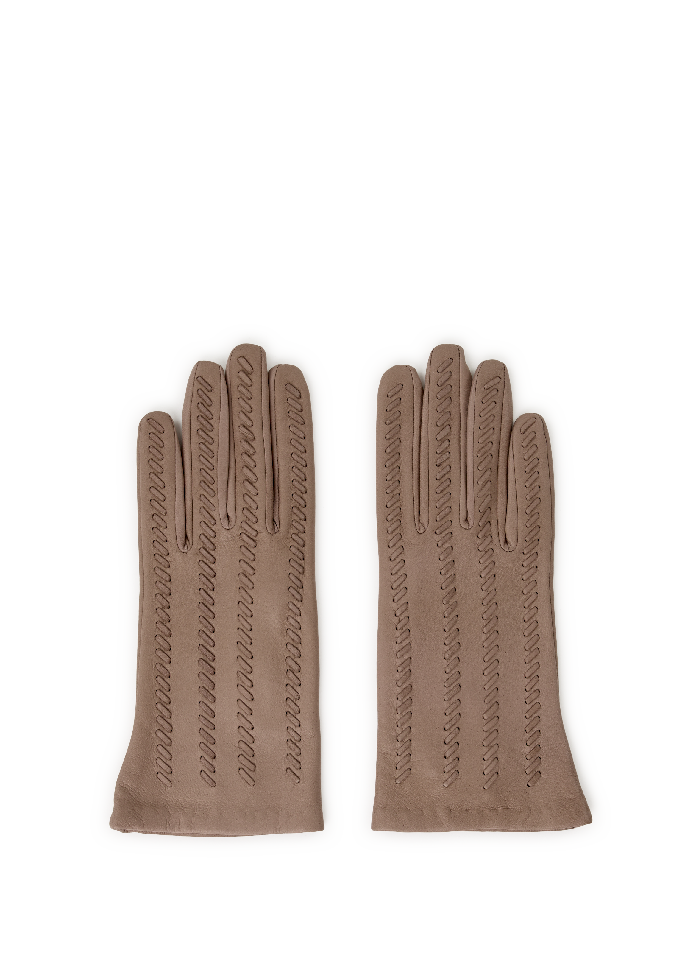 SAISON 1865 Gants en cuir Gris