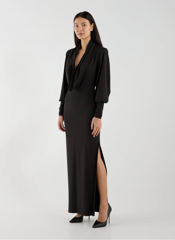 rotate satin dress Buy Rotate Black Satin Lace Maxi Dress from Next USA
