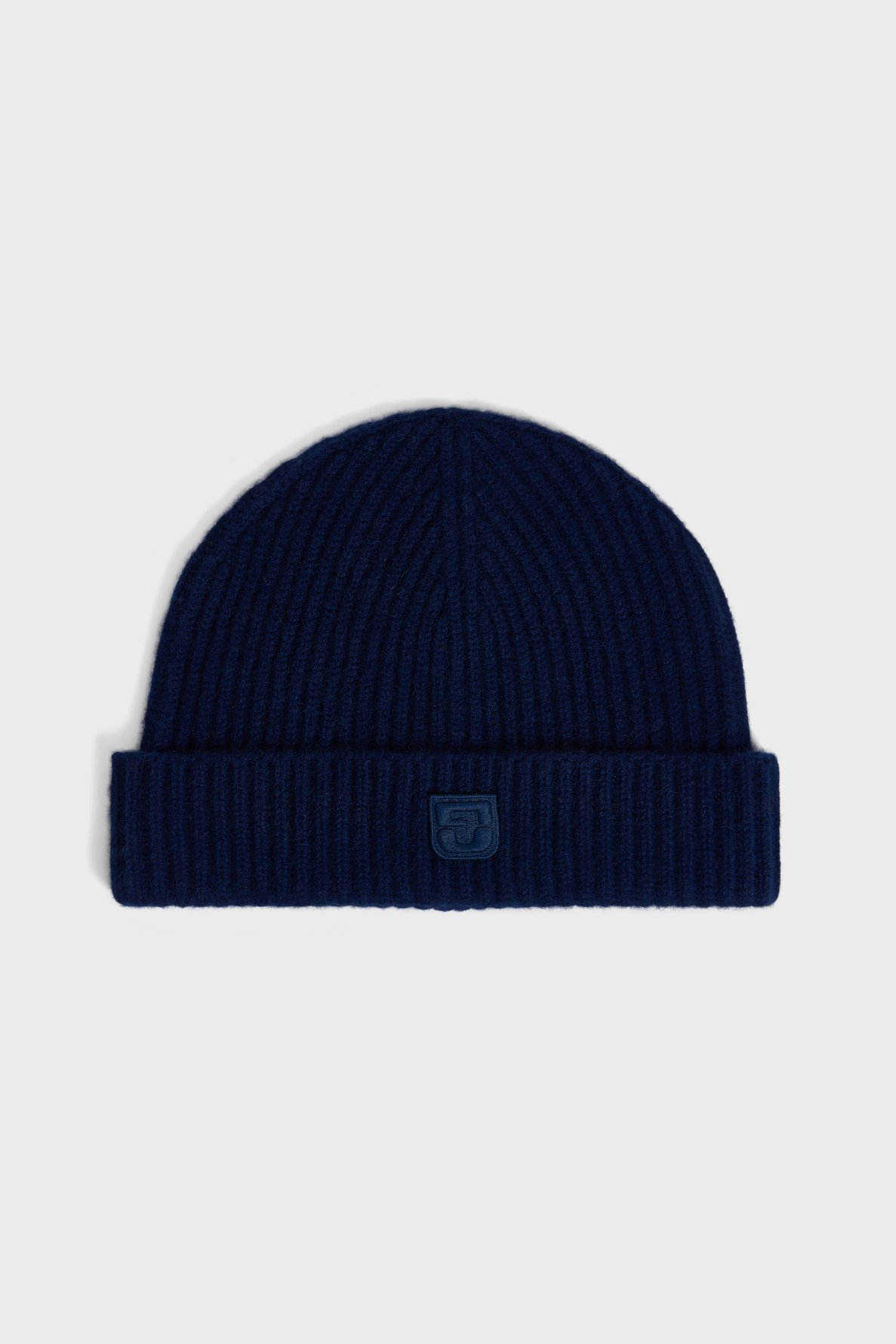 Bonnet à côtes en cachemire - fiona GERARD DAREL Bleu