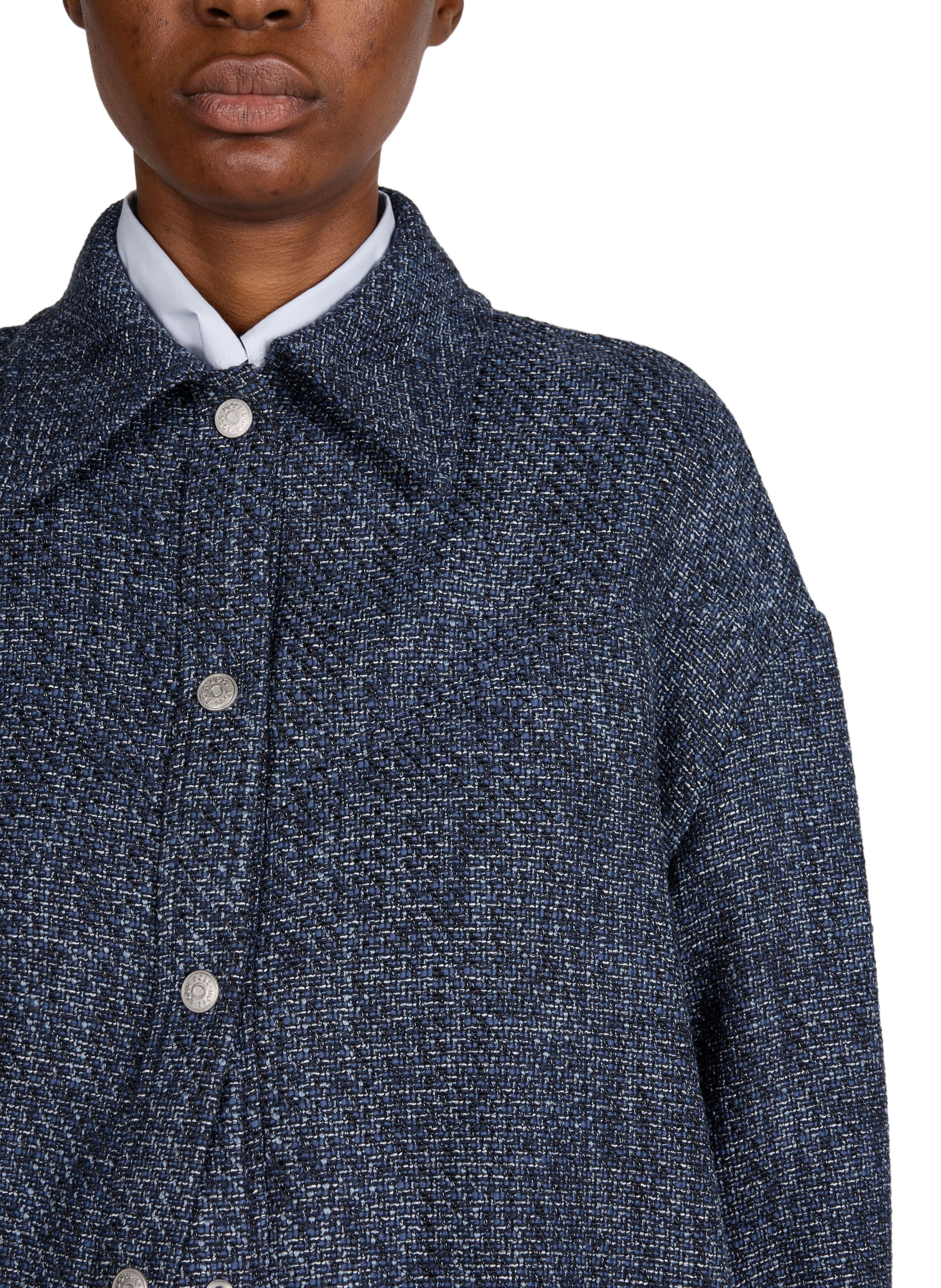 Oversized shirt BOSS Blue