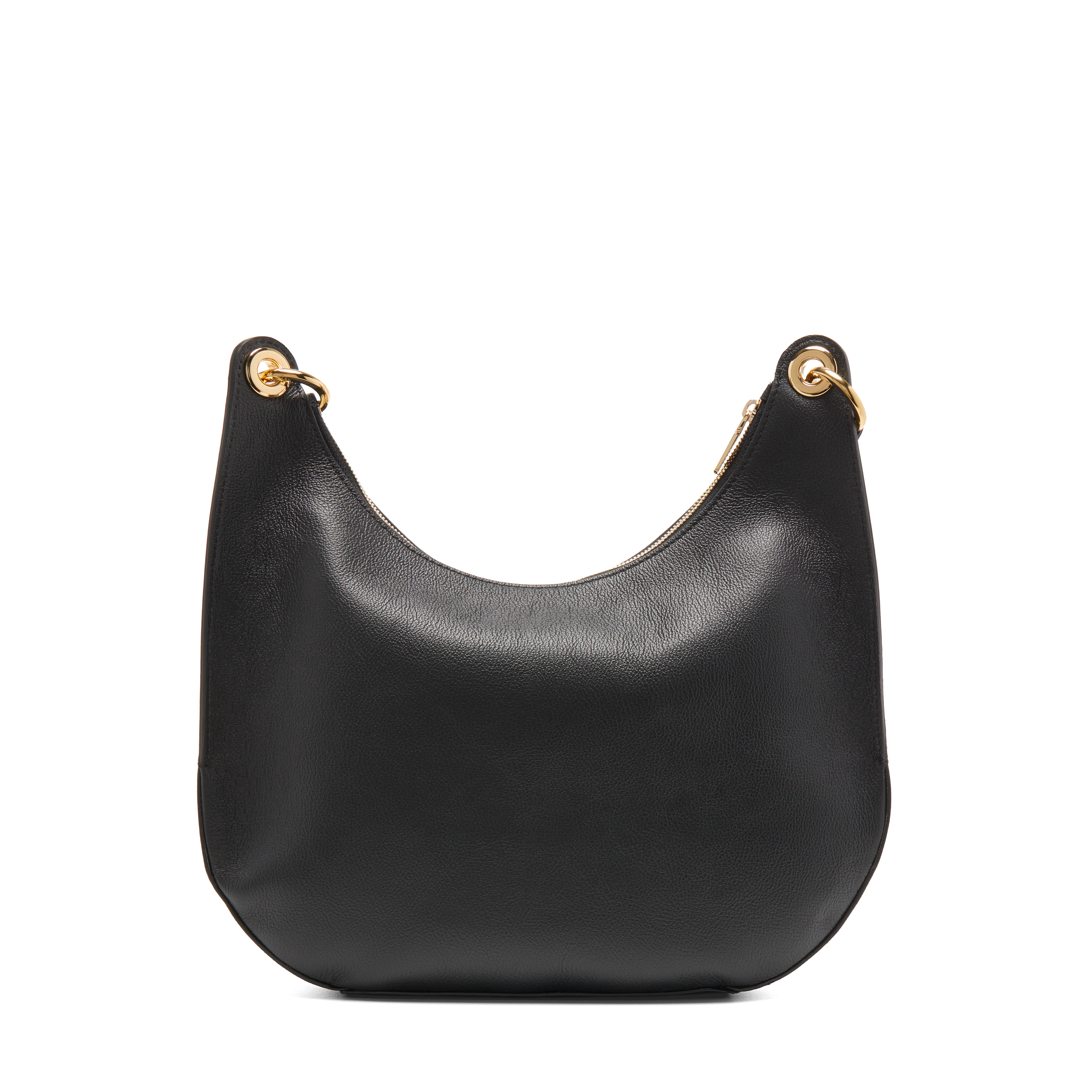 Sac zippé l double porté croisette de lancel en cuir LANCEL Noir