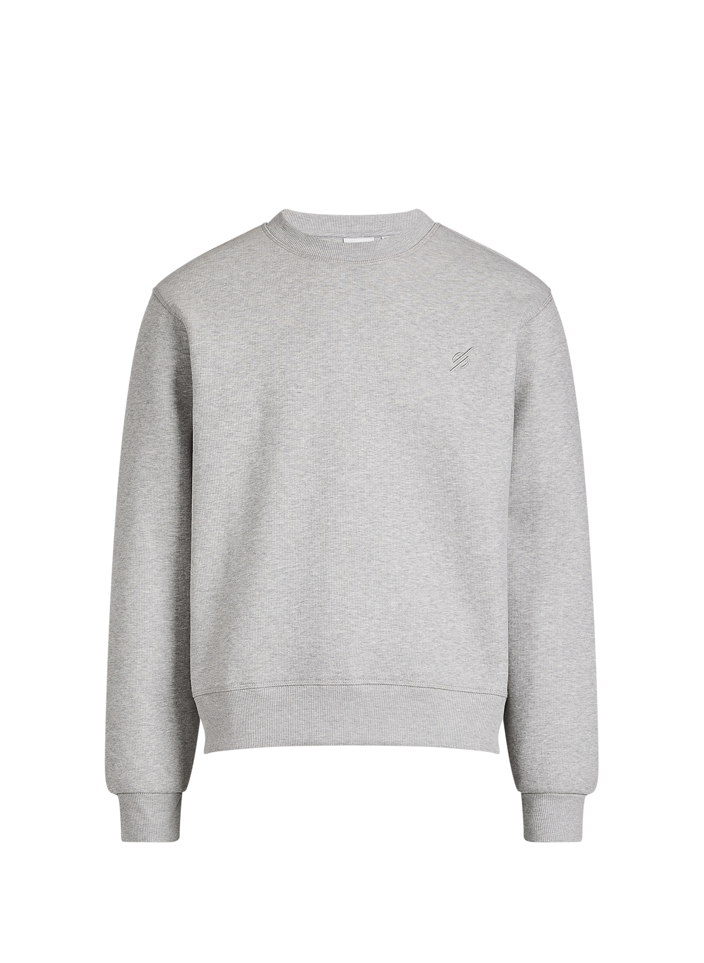 Sweatshirt droit en coton mélangé DAILY PAPER Gris