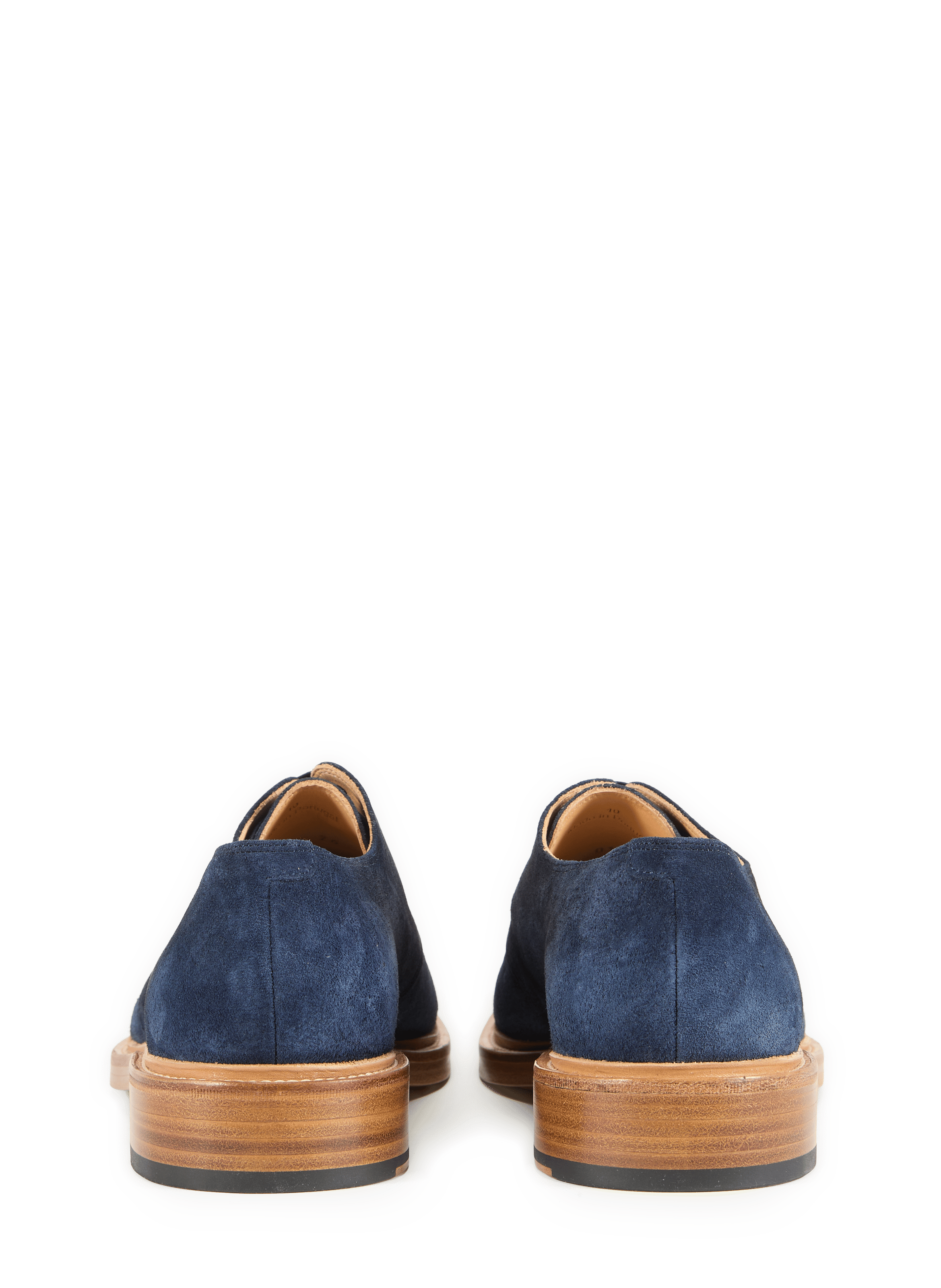 Sheridan suede leather derbies PAUL SMITH Blue