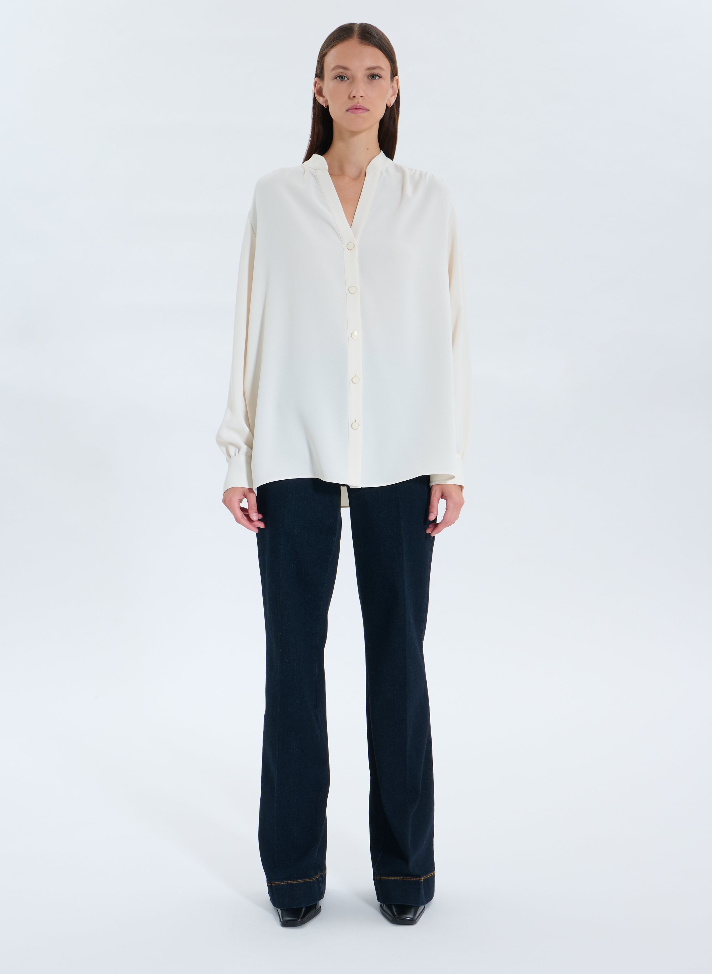 Top  tiberina ZAPA Blanc