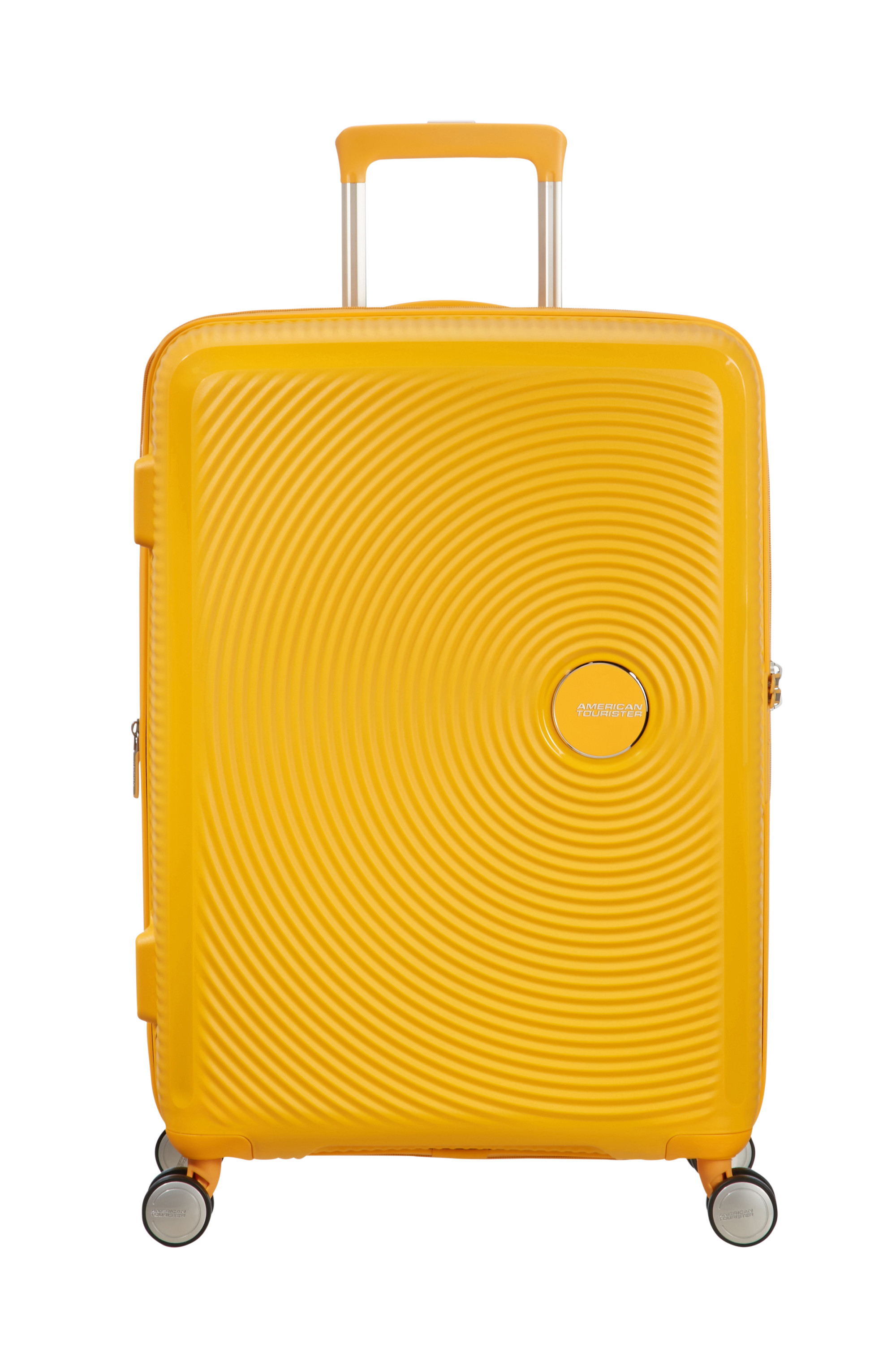 Soundbox valise 4 roues taille m  Golden yellow
