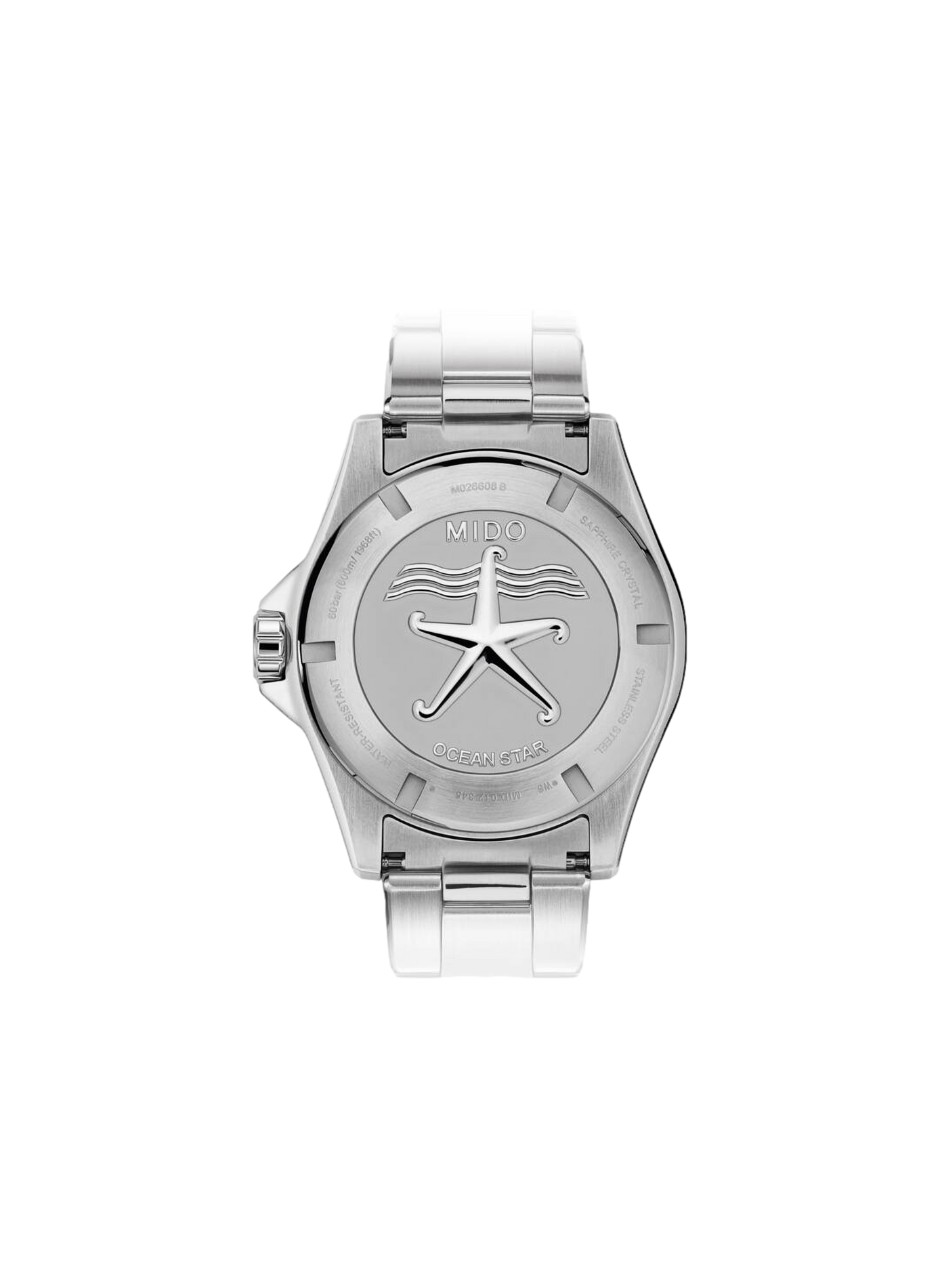 Montre classique Ocean Star 600 acier inoxydable MIDO Noir