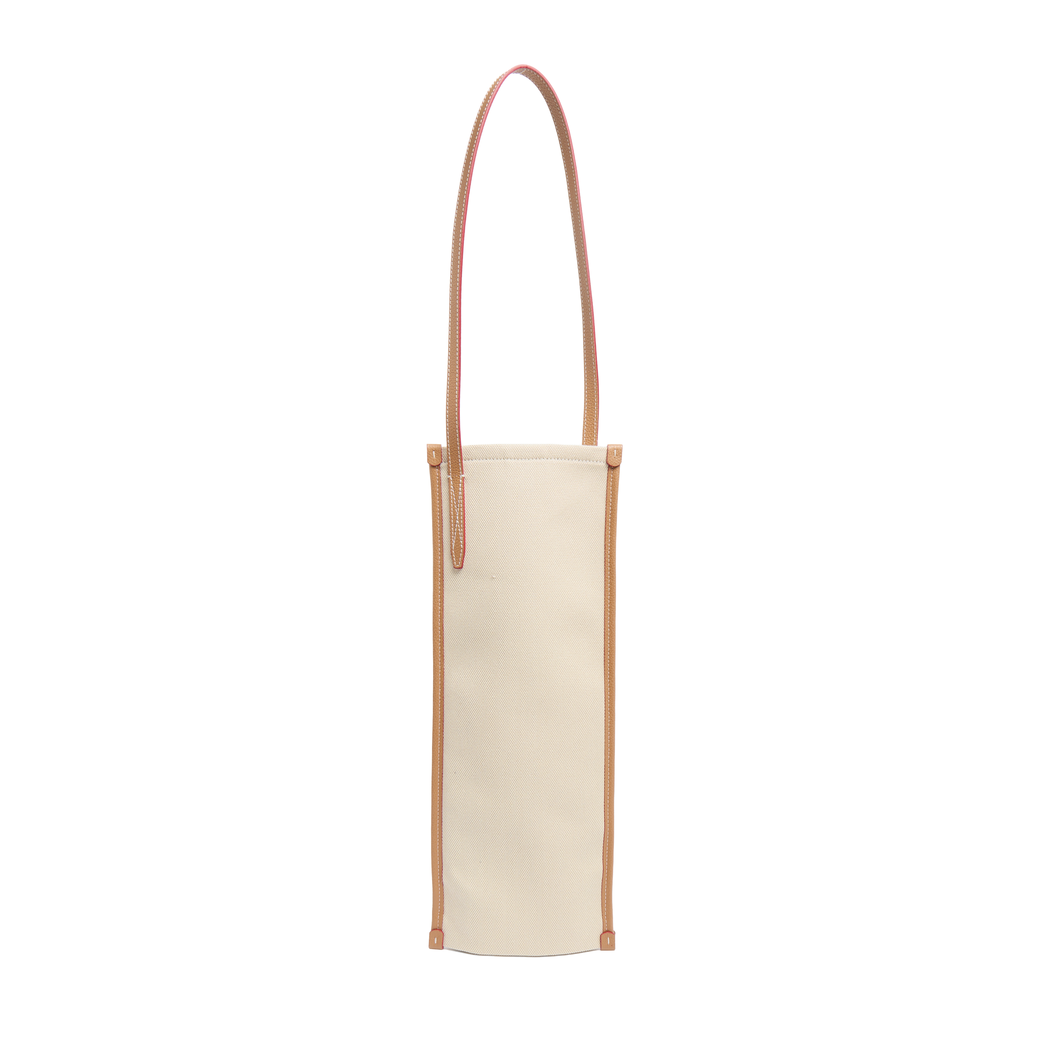 Shopper bag capsule 150 jaar in canvas en rundleer LANCEL Veelkleurig