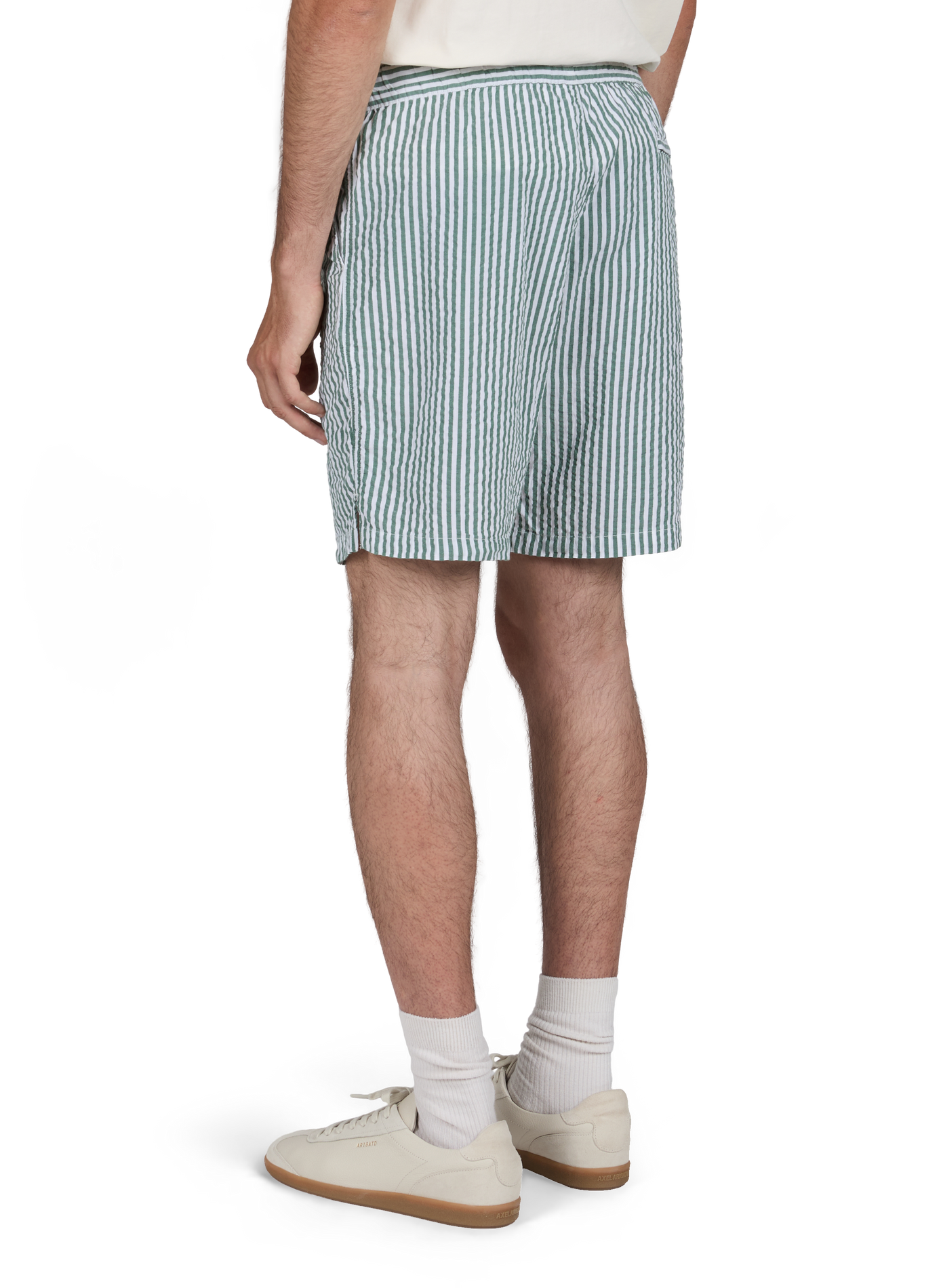 Gestreifter Baumwoll-Textur-Pullover LEVI'S Grun