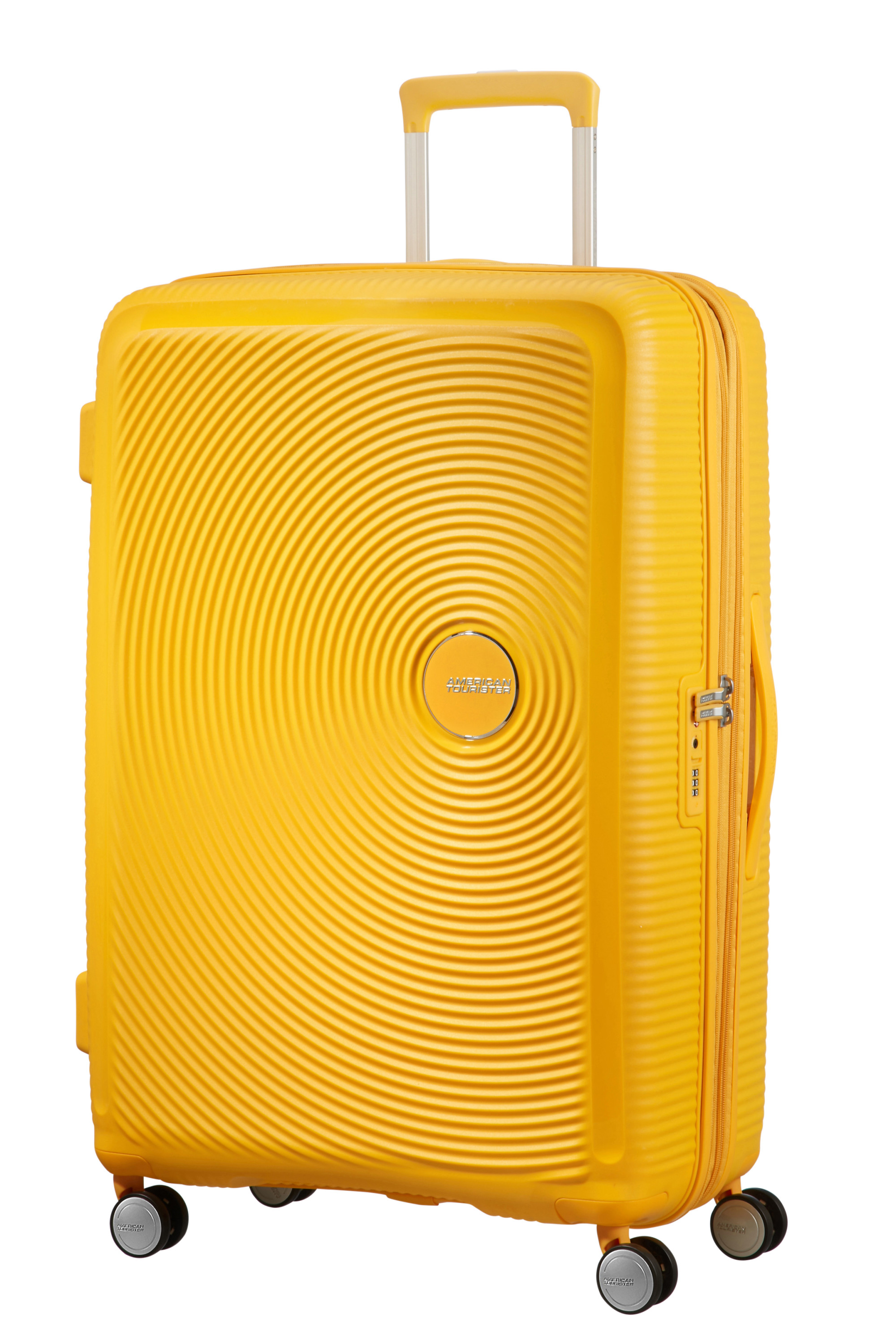 Soundbox valise 4 roues taille l  Golden yellow
