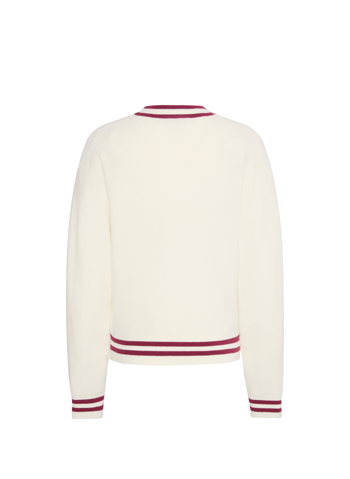 Gerader Baumwollpullover CALVIN KLEIN Beige