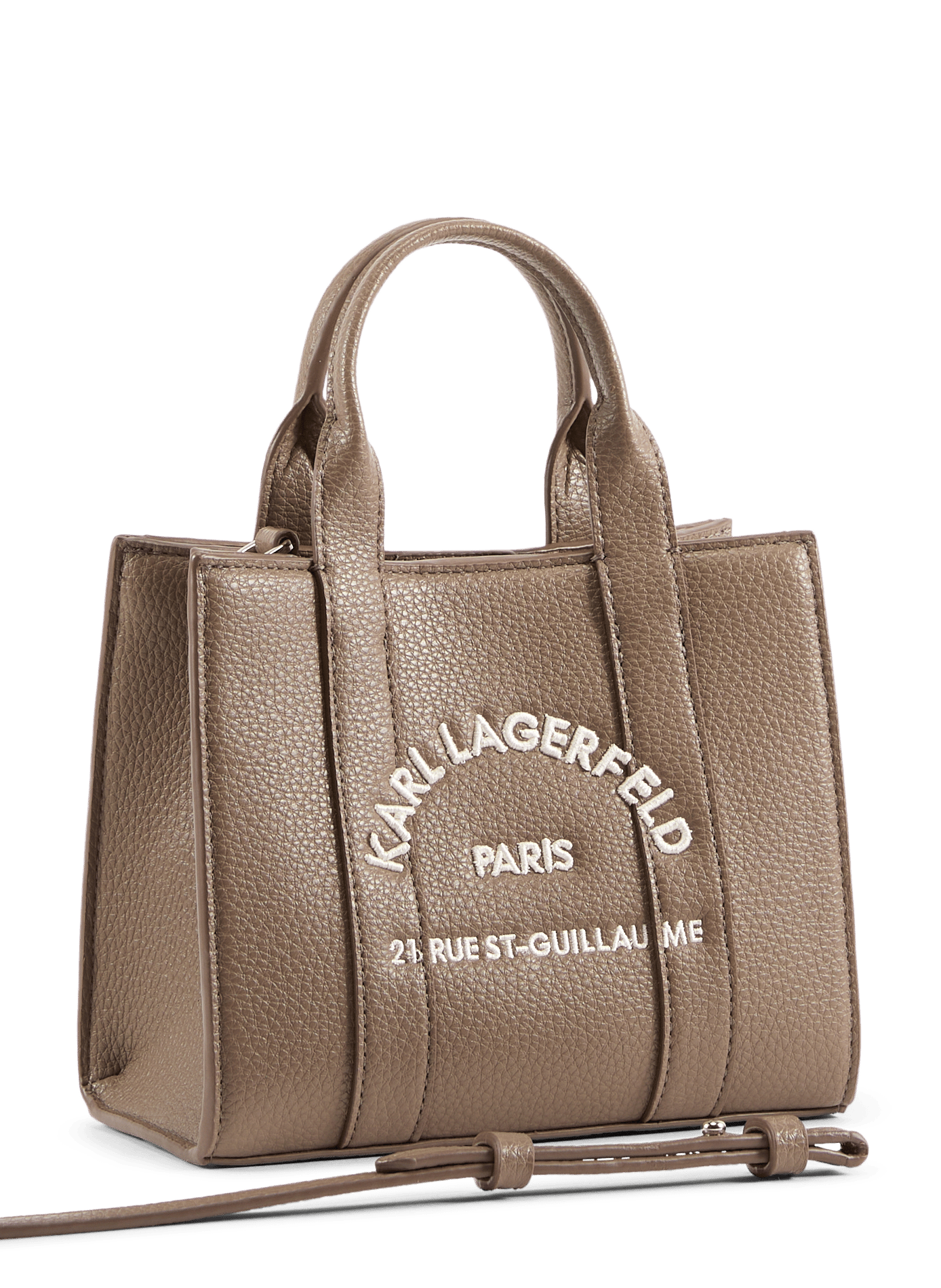 Shoulder handbag KARL LAGERFELD Brown