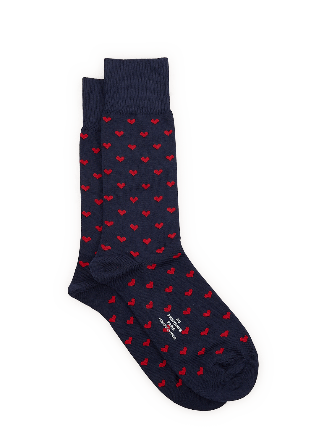 Halbhohe Socken aus Baumwollmischung AU PRINTEMPS PARIS Mehrfarbig