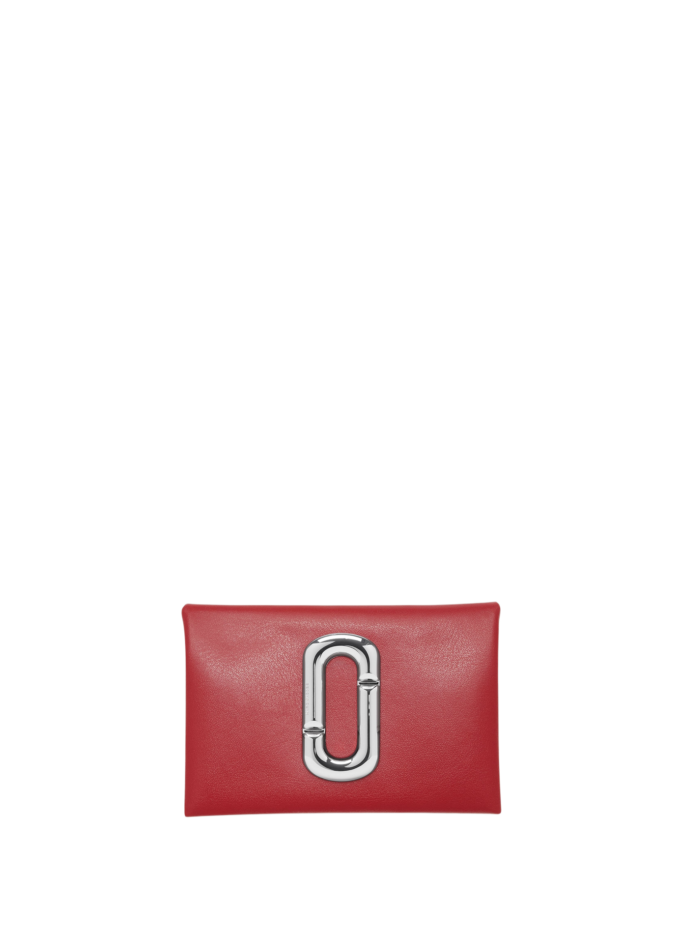 Scene Snap leather card holder MARC JACOBS Red