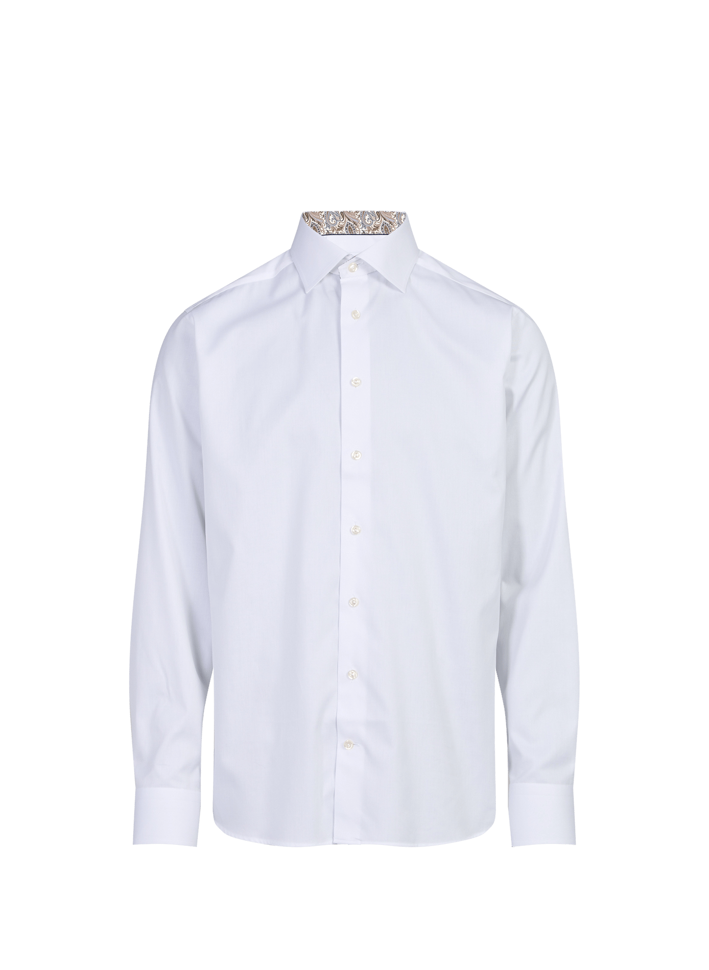 Straight classic collar shirt in cotton ETON White