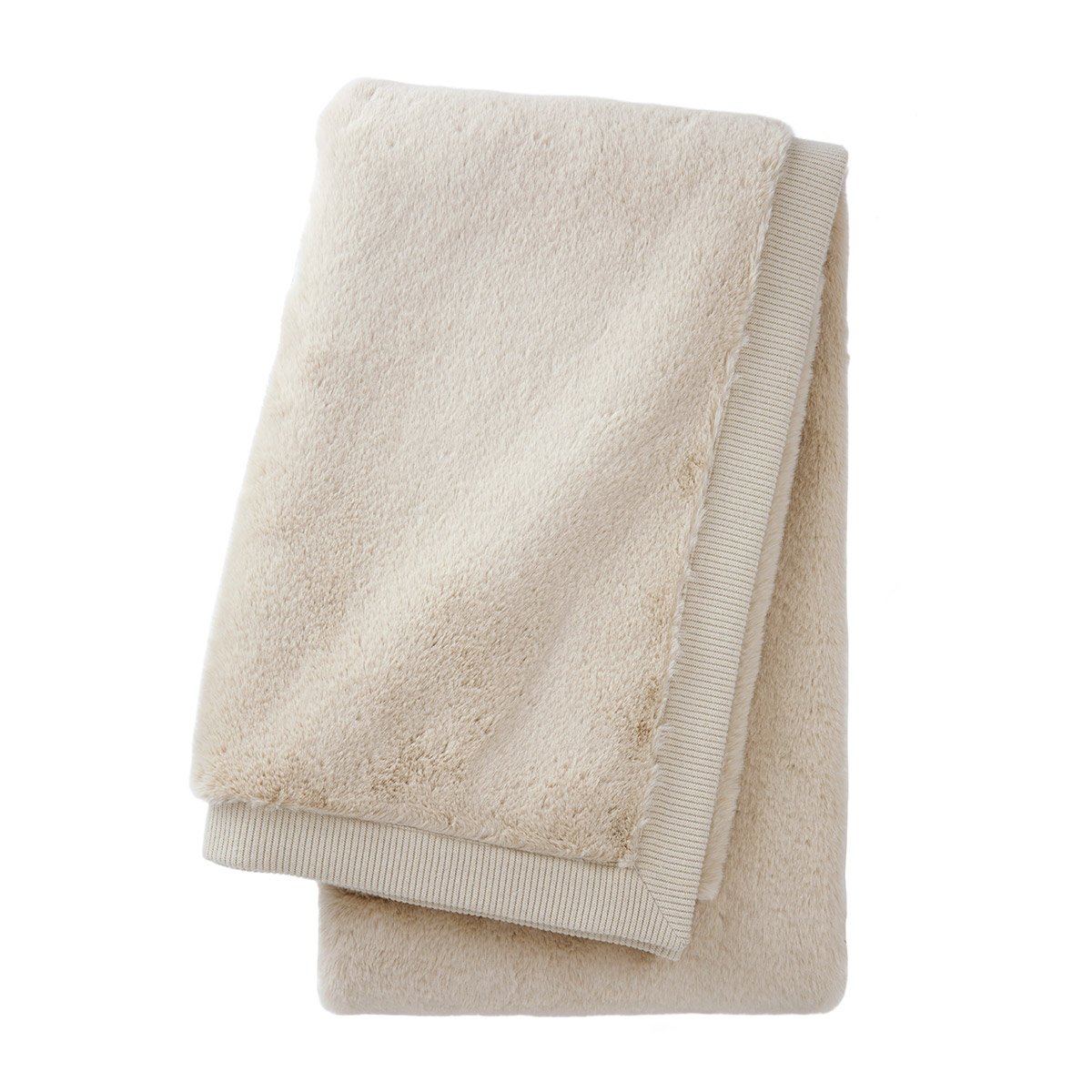 Plaid en fausse fourrure, kalder BOSS HOME Beige