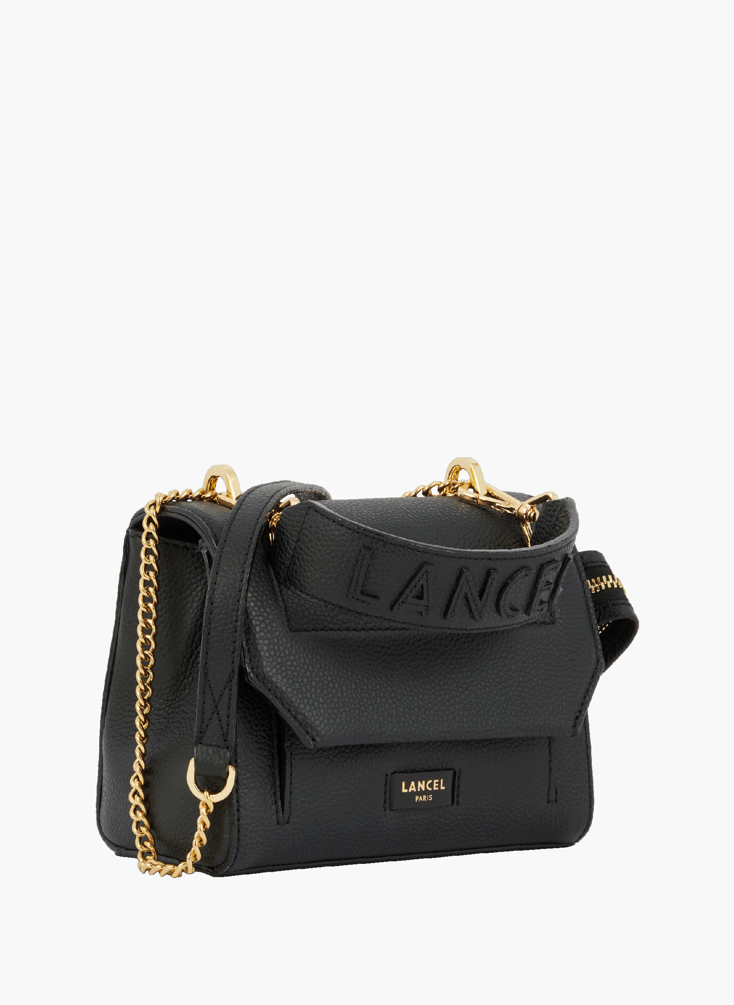 Sac rabat s ninon de lancel en cuir | Noir LANCEL Femme