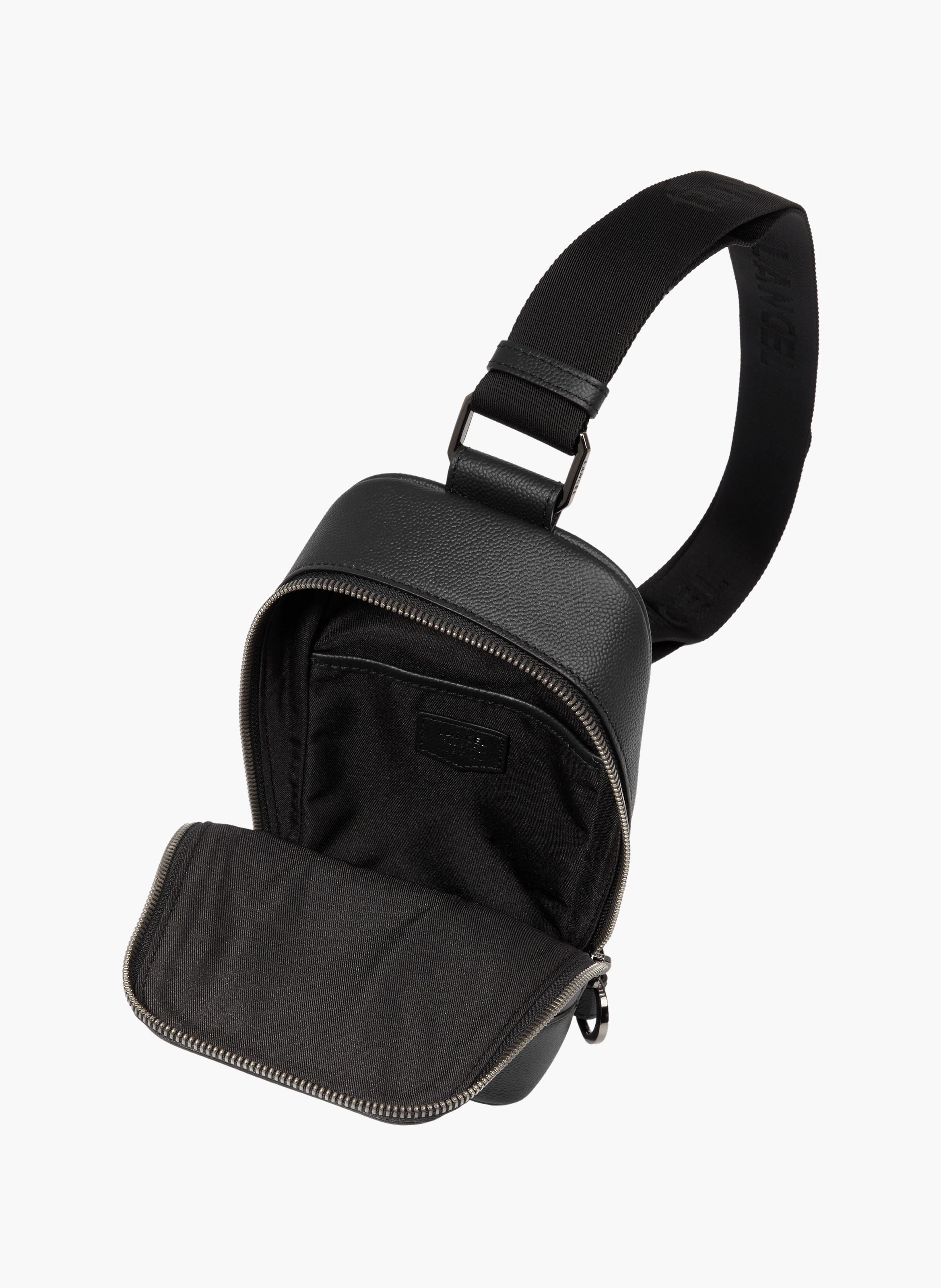 Bodybag charlie de lancel en cuir LANCEL Noir