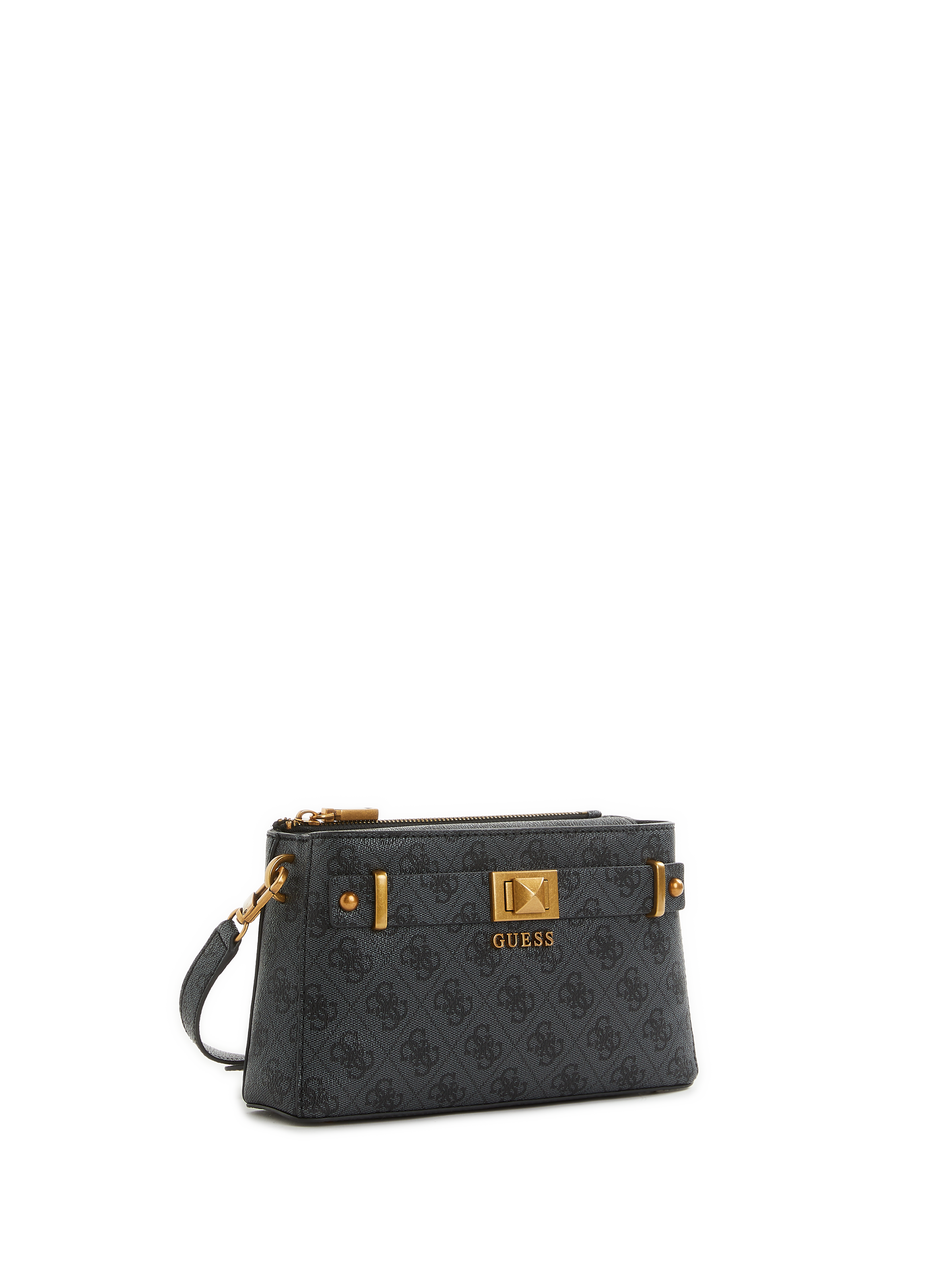 Sac à bandoulière imprimé monogramme