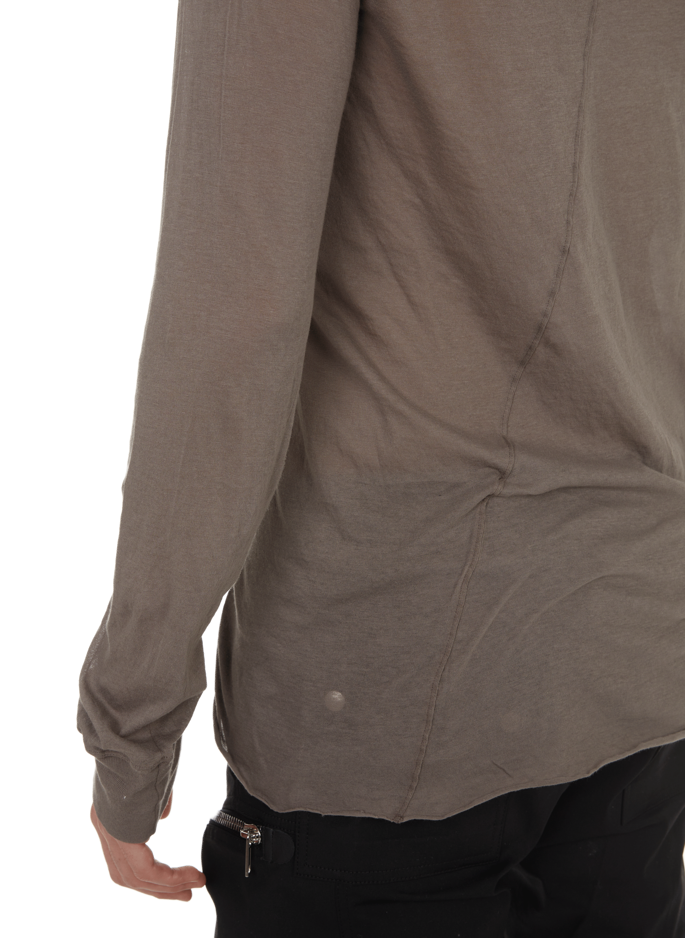 Slim-fit T-shirt RICK OWENS Beige