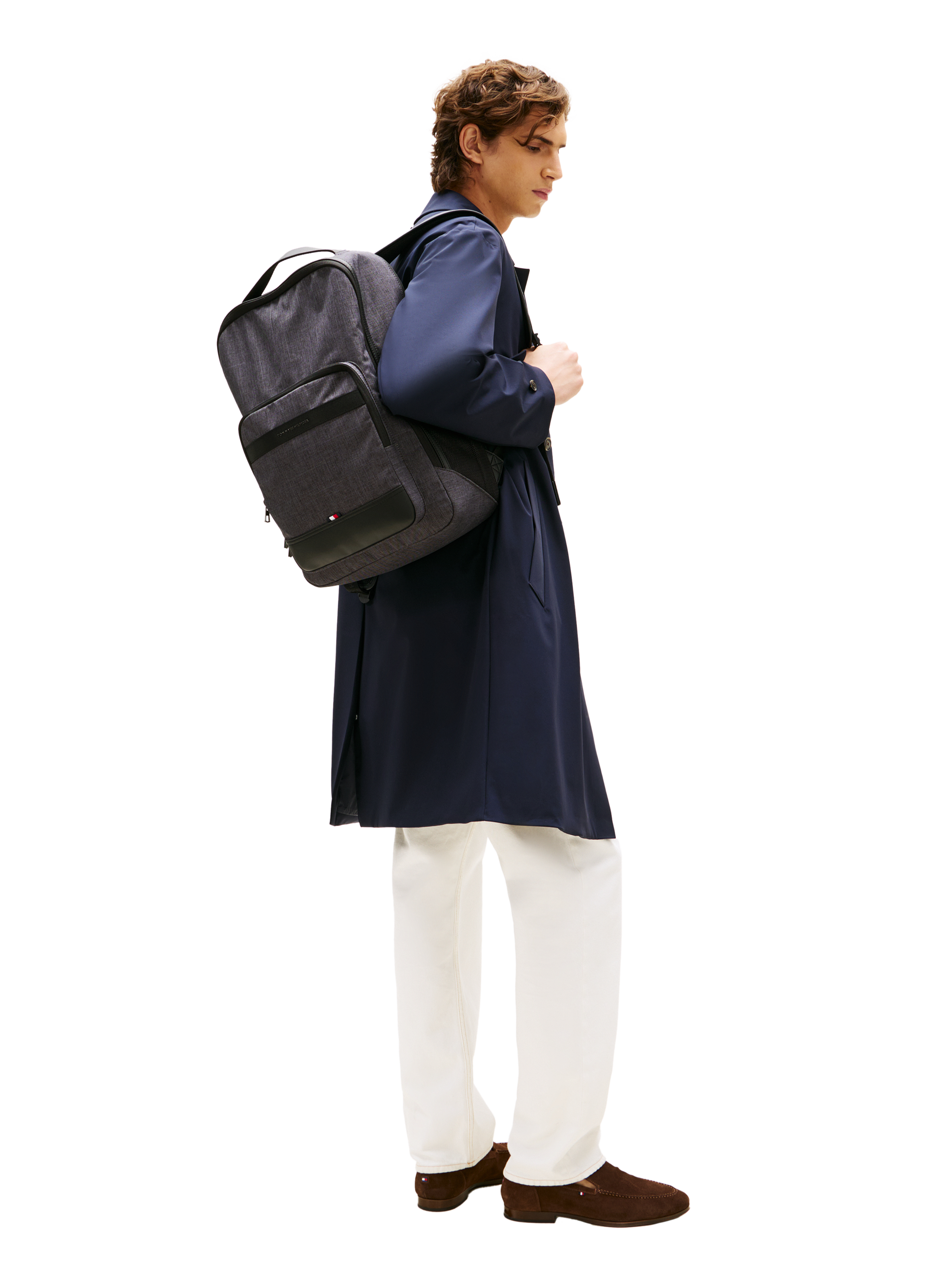 Logo backpack TOMMY HILFIGER Grey