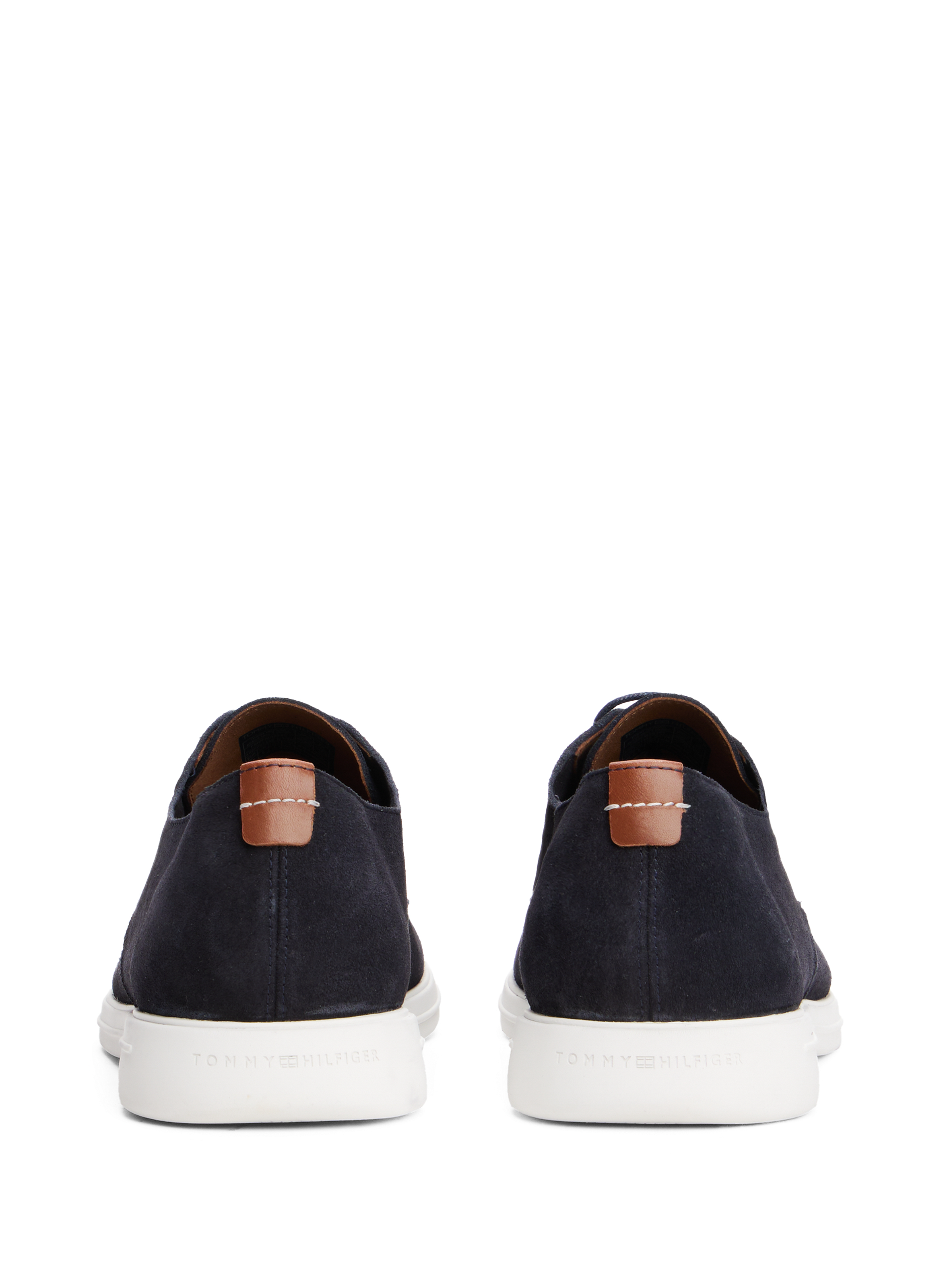 Suede derbies TOMMY HILFIGER Blue