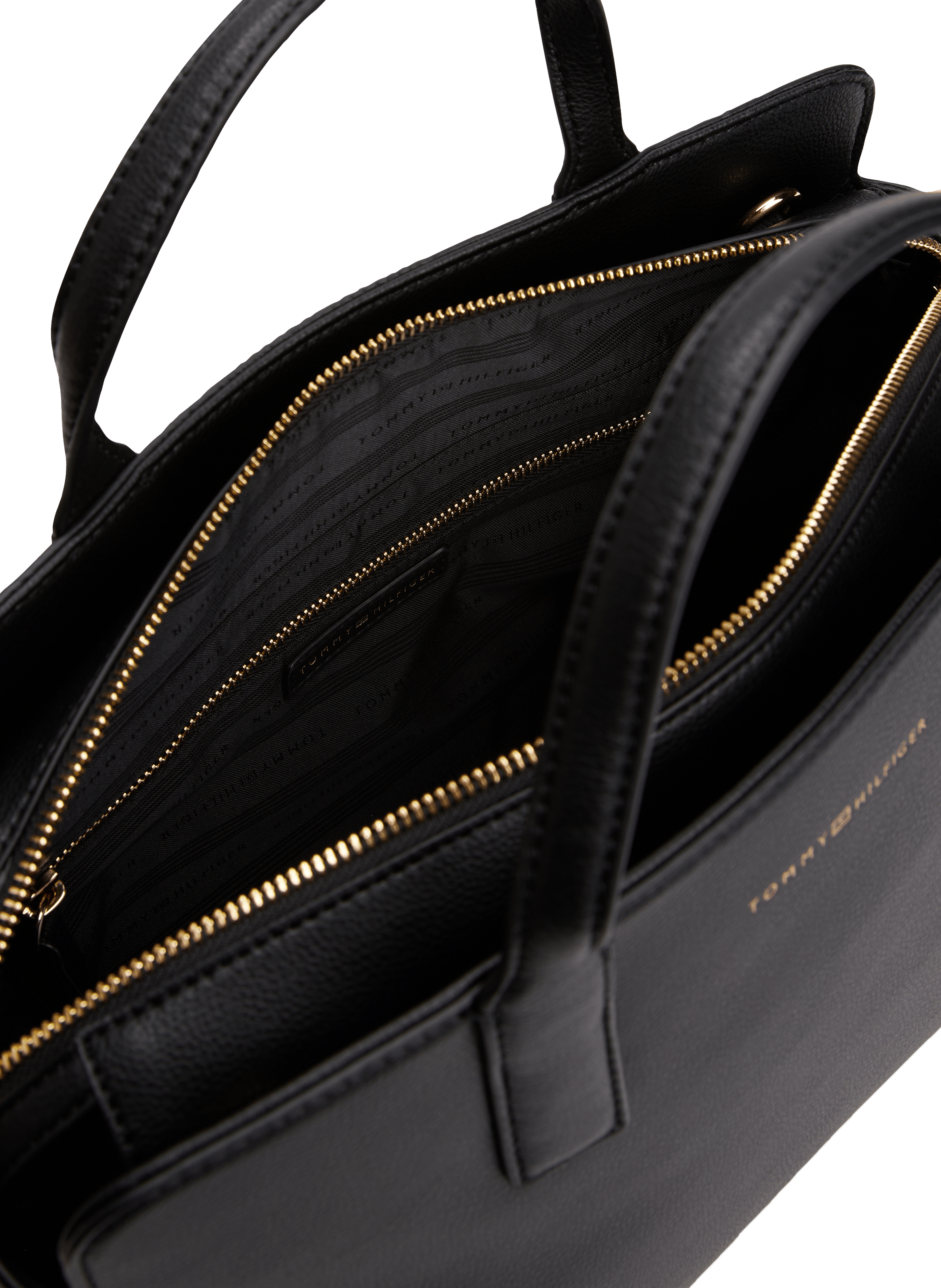 Sac à main uni TOMMY HILFIGER Noir