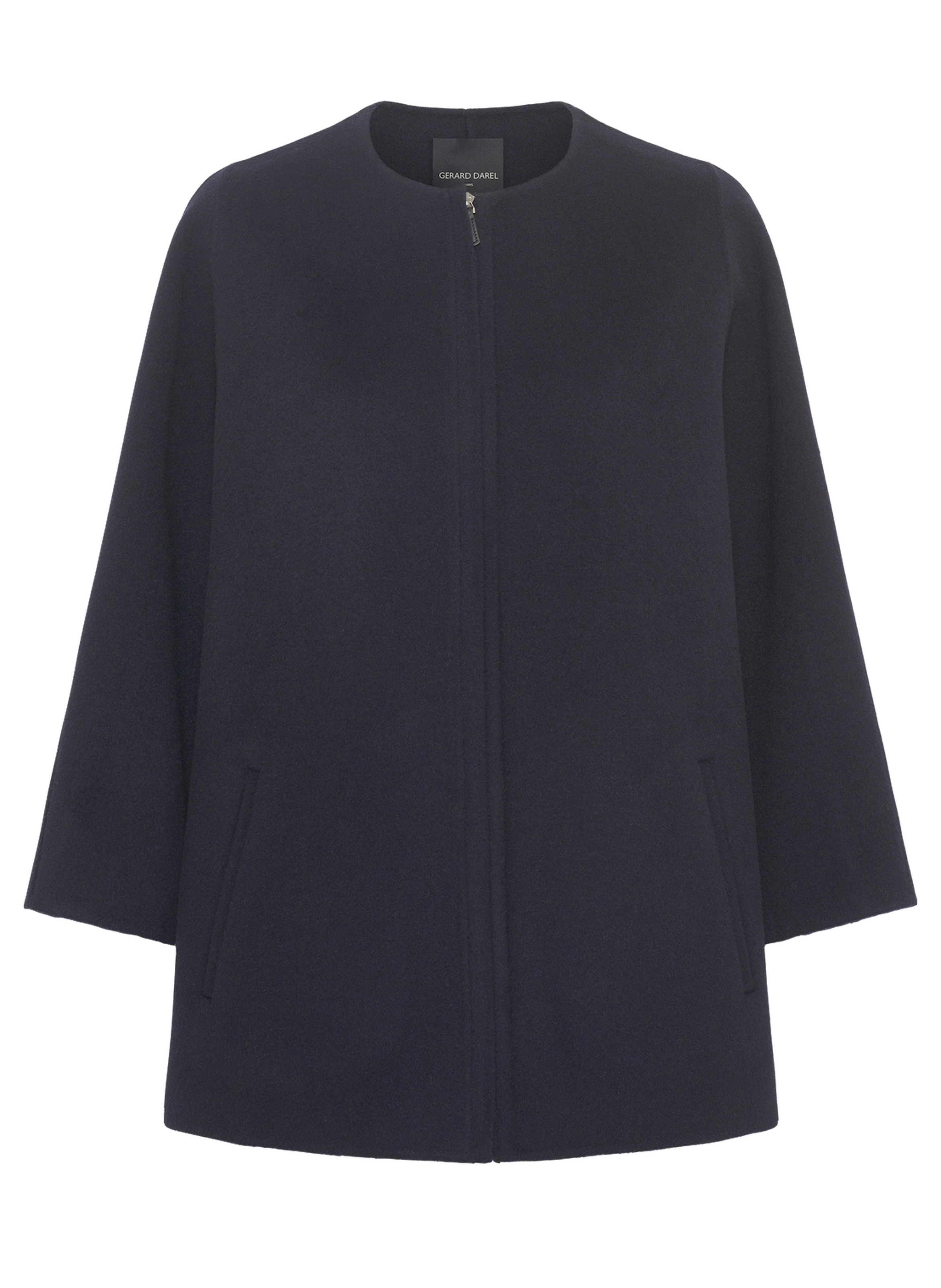 Manteau ample en laine double face - myriam GERARD DAREL Bleu