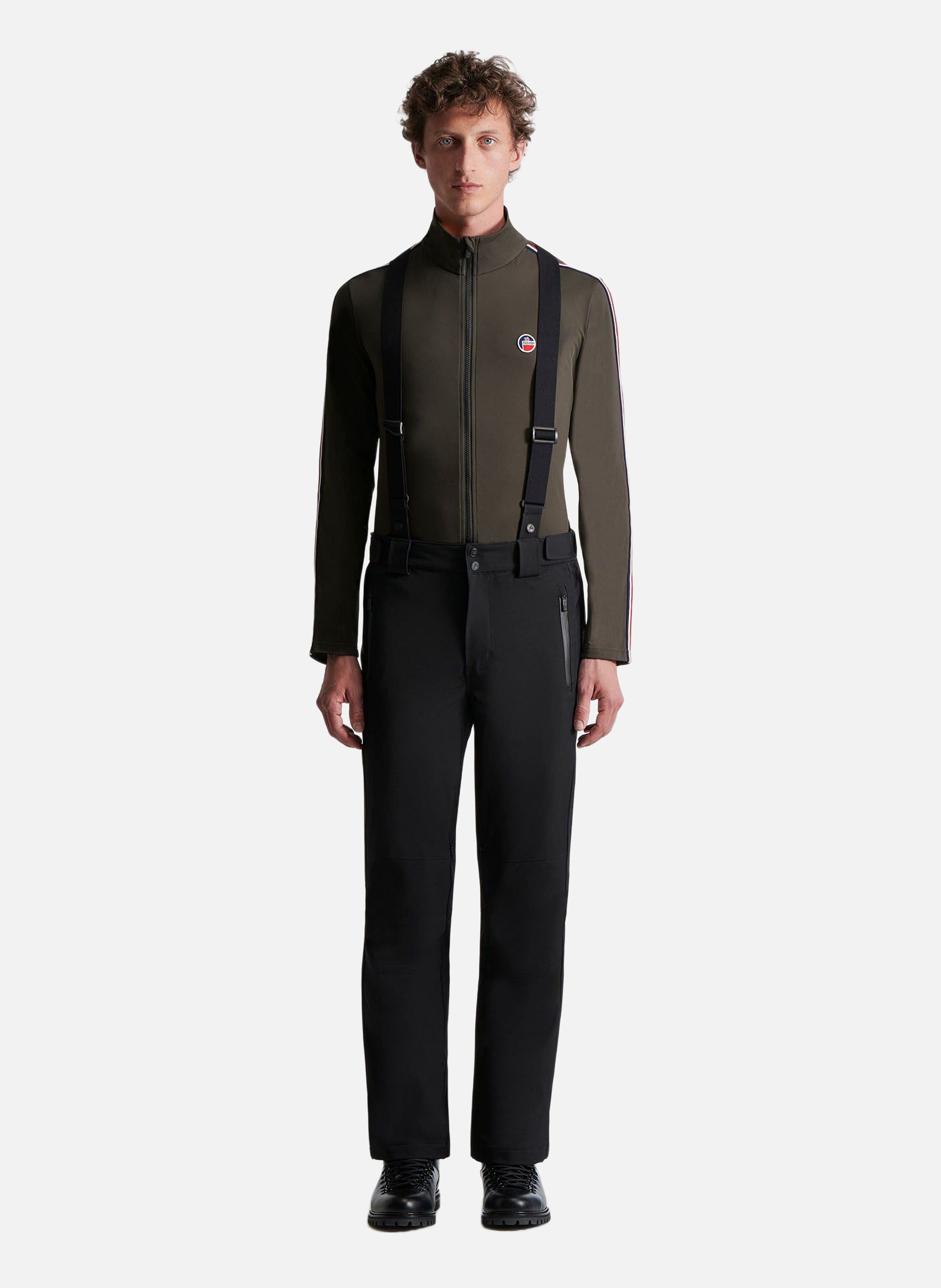 FUSALP Pantalon de ski ranger coupe regular Noir