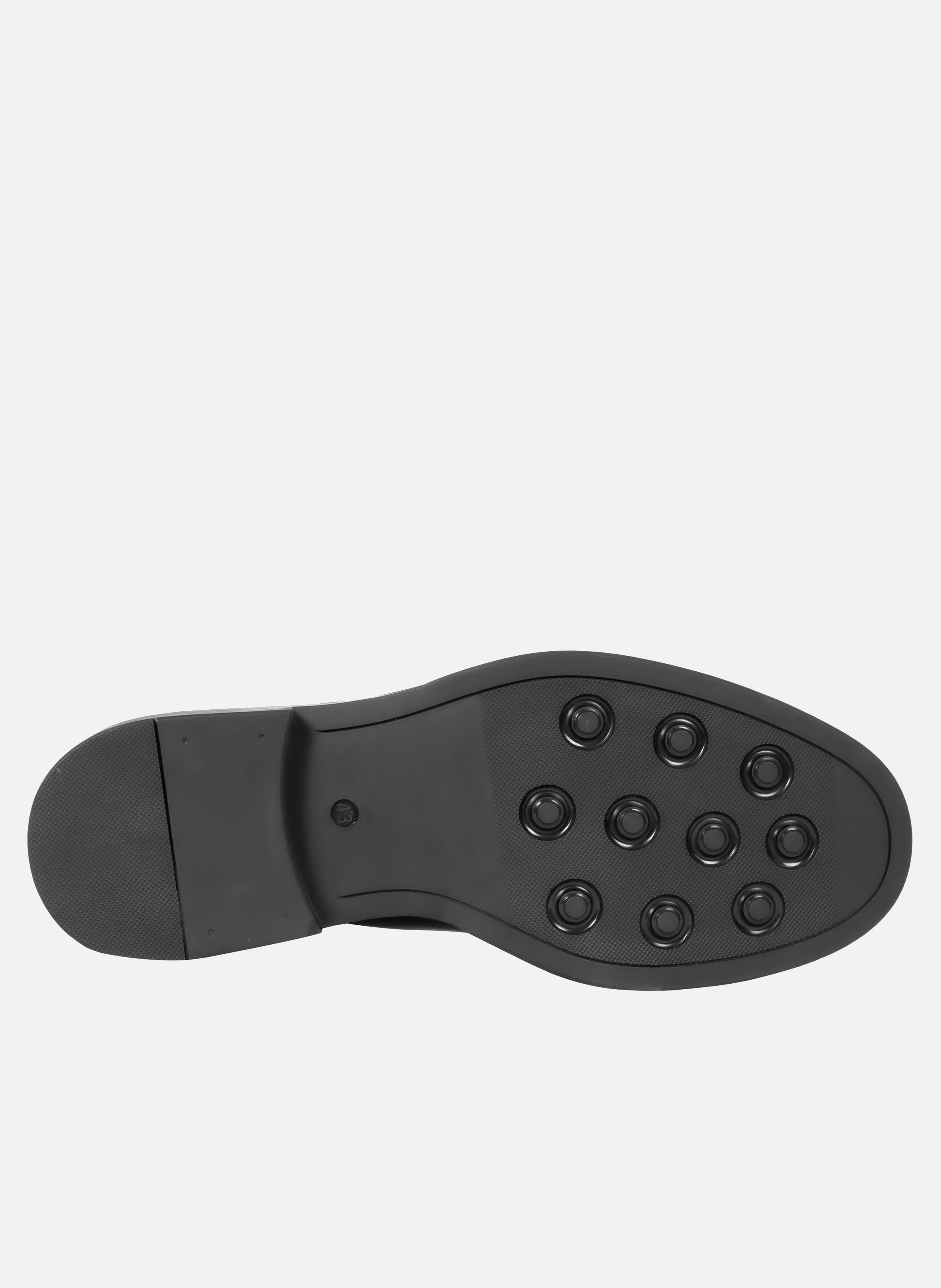 Derbies gomme cuir JULES & JENN Noir