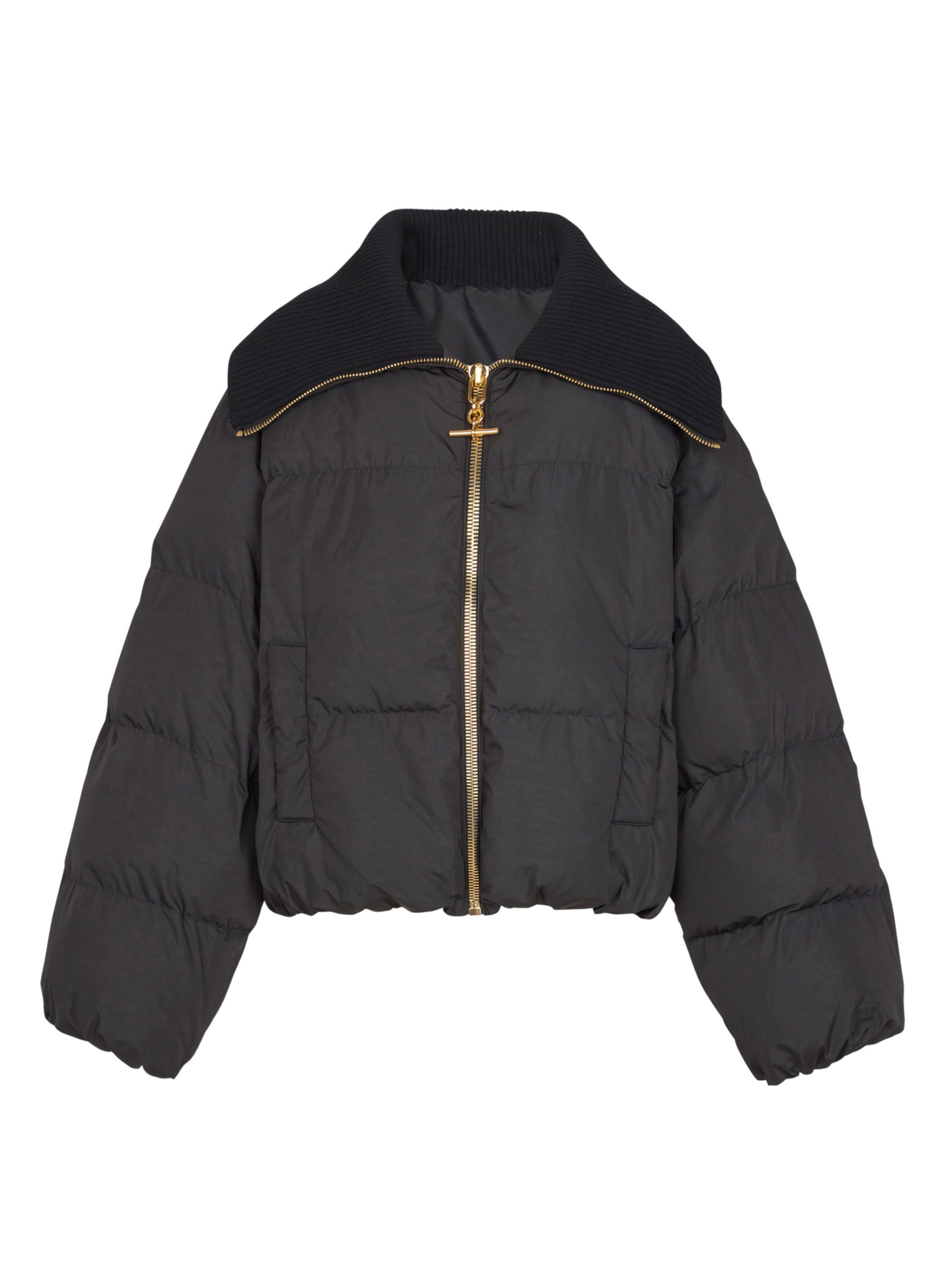 Doudoune courte oversize BALMAIN Noir