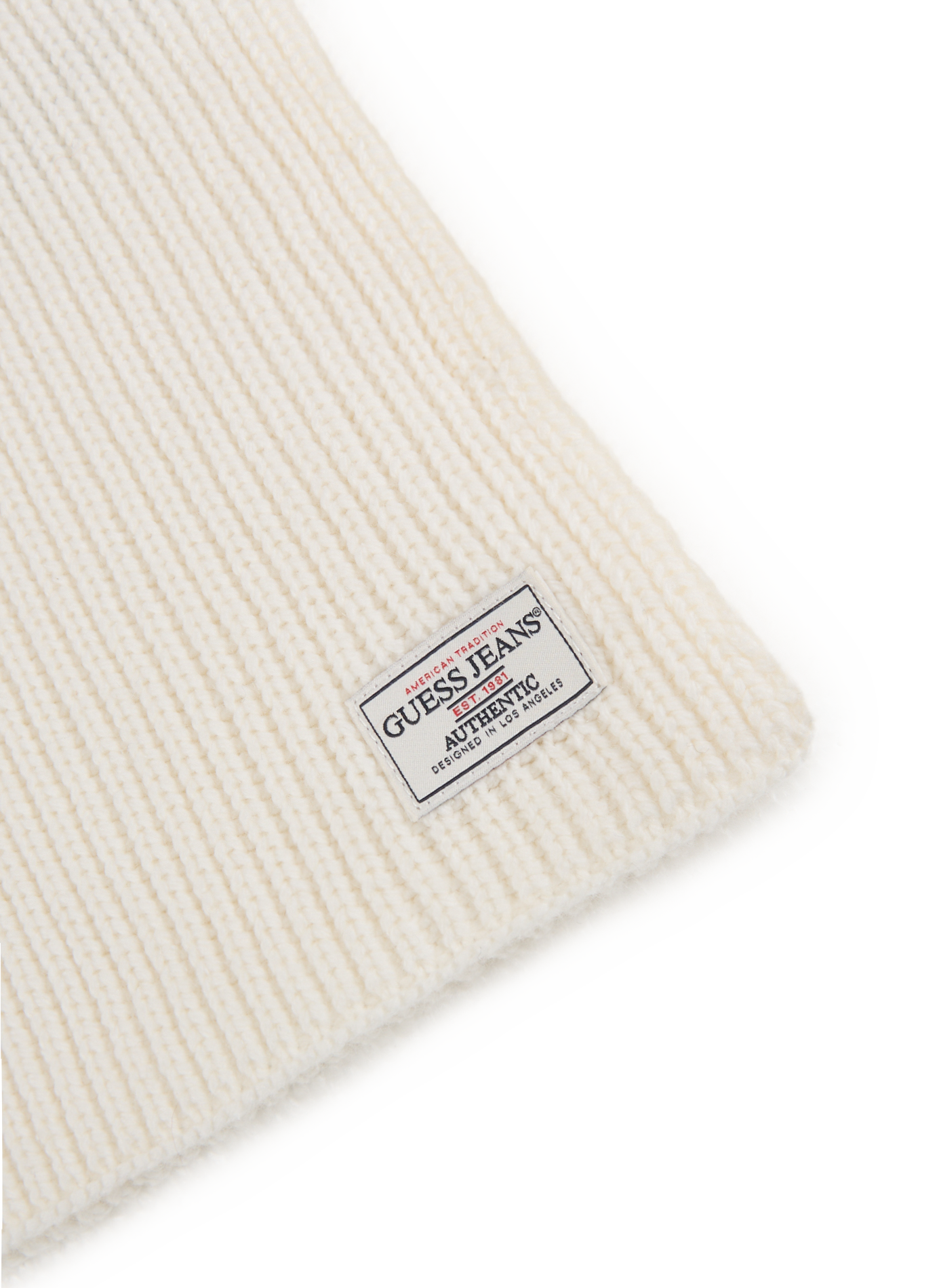 Wool-blend scarf GUESS Beige