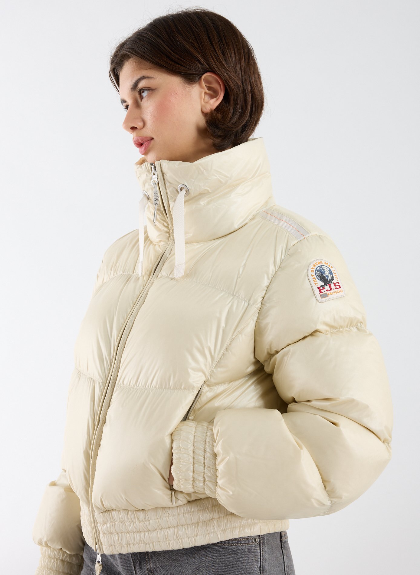 Quilted jacket PARAJUMPERS Beige