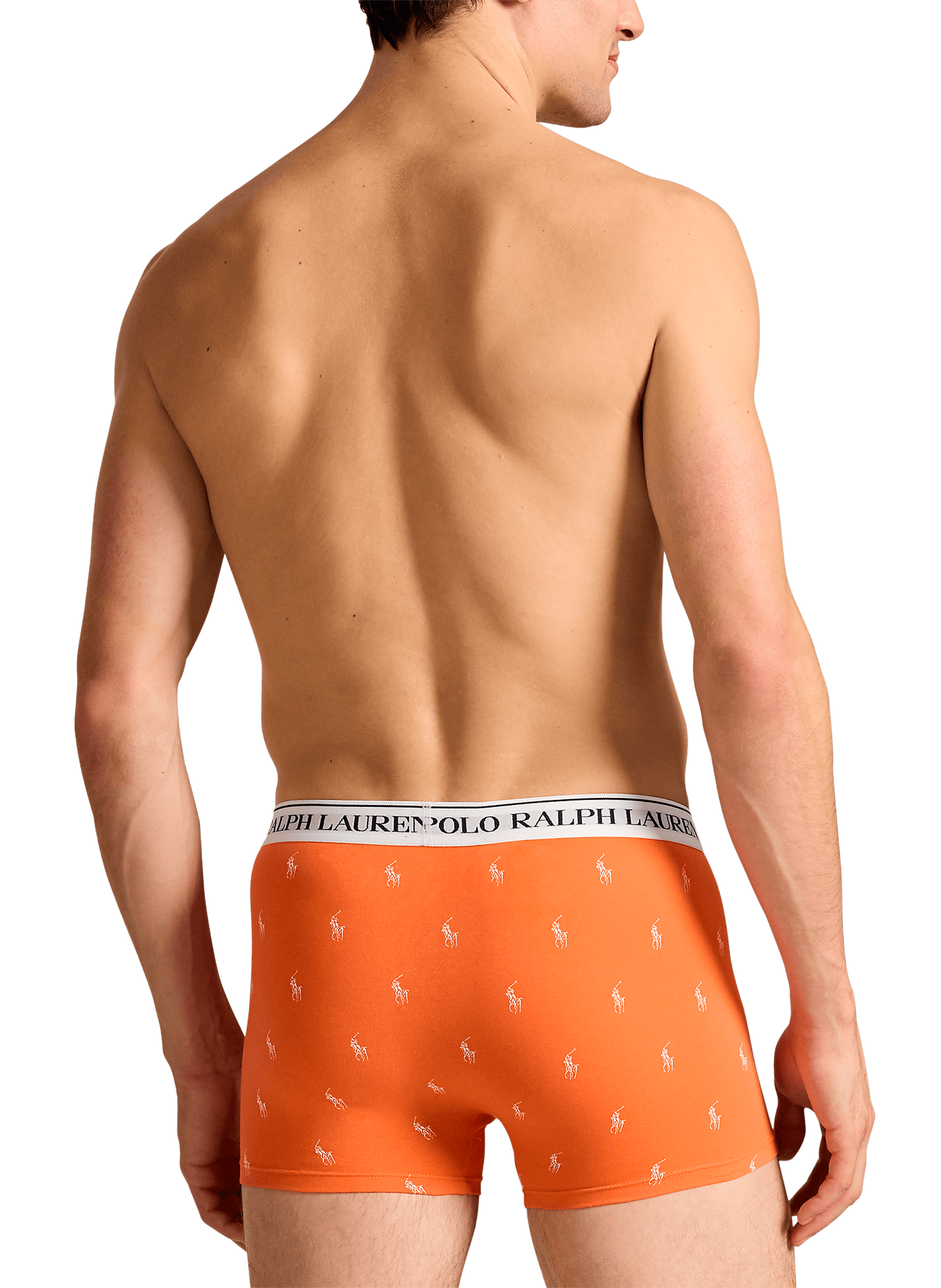  Pack of three cotton boxers POLO RALPH LAUREN Multicolour