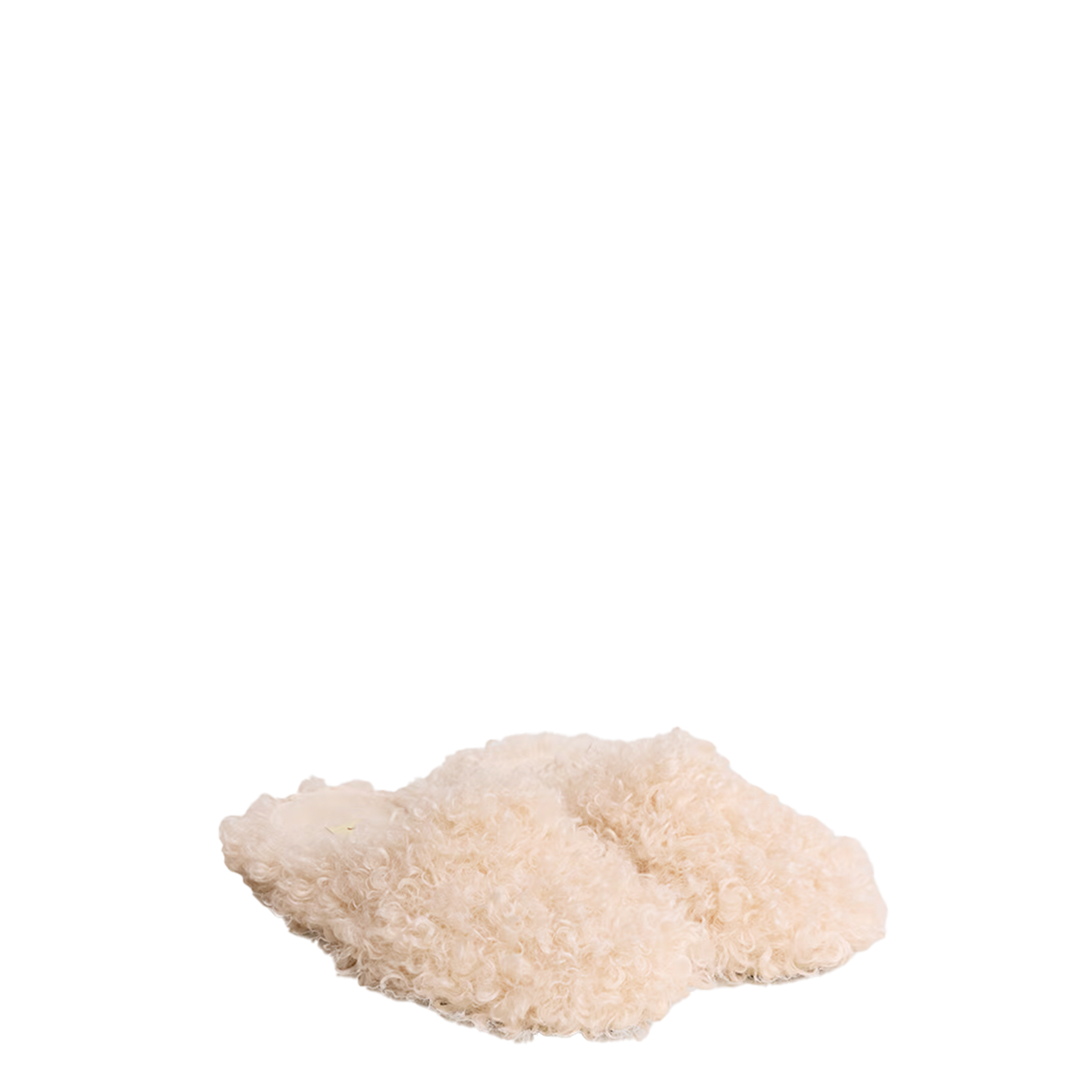 Chausson en fourrure synthétque judie JONAK Beige