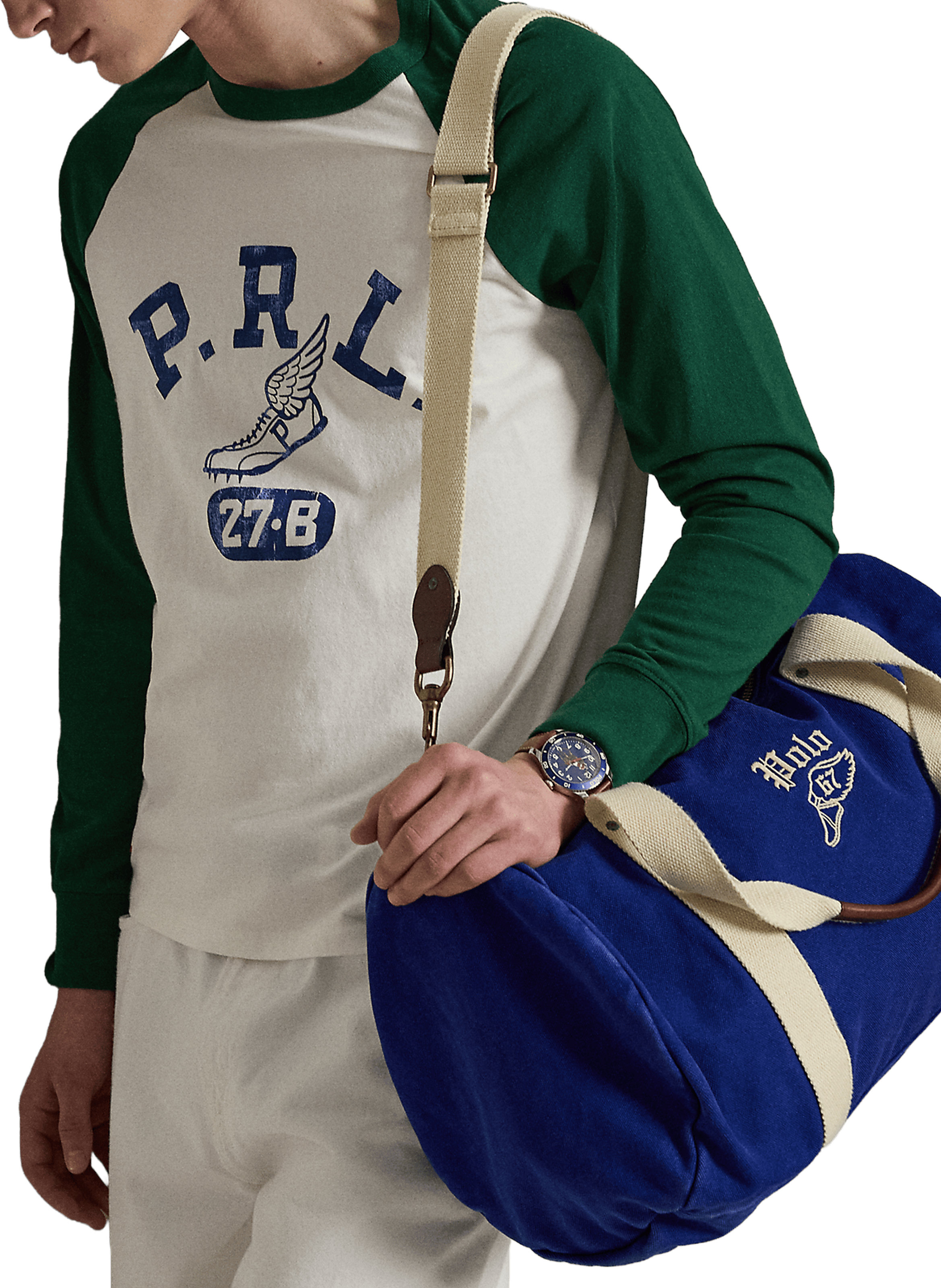 Cotton sports bag POLO RALPH LAUREN Blue