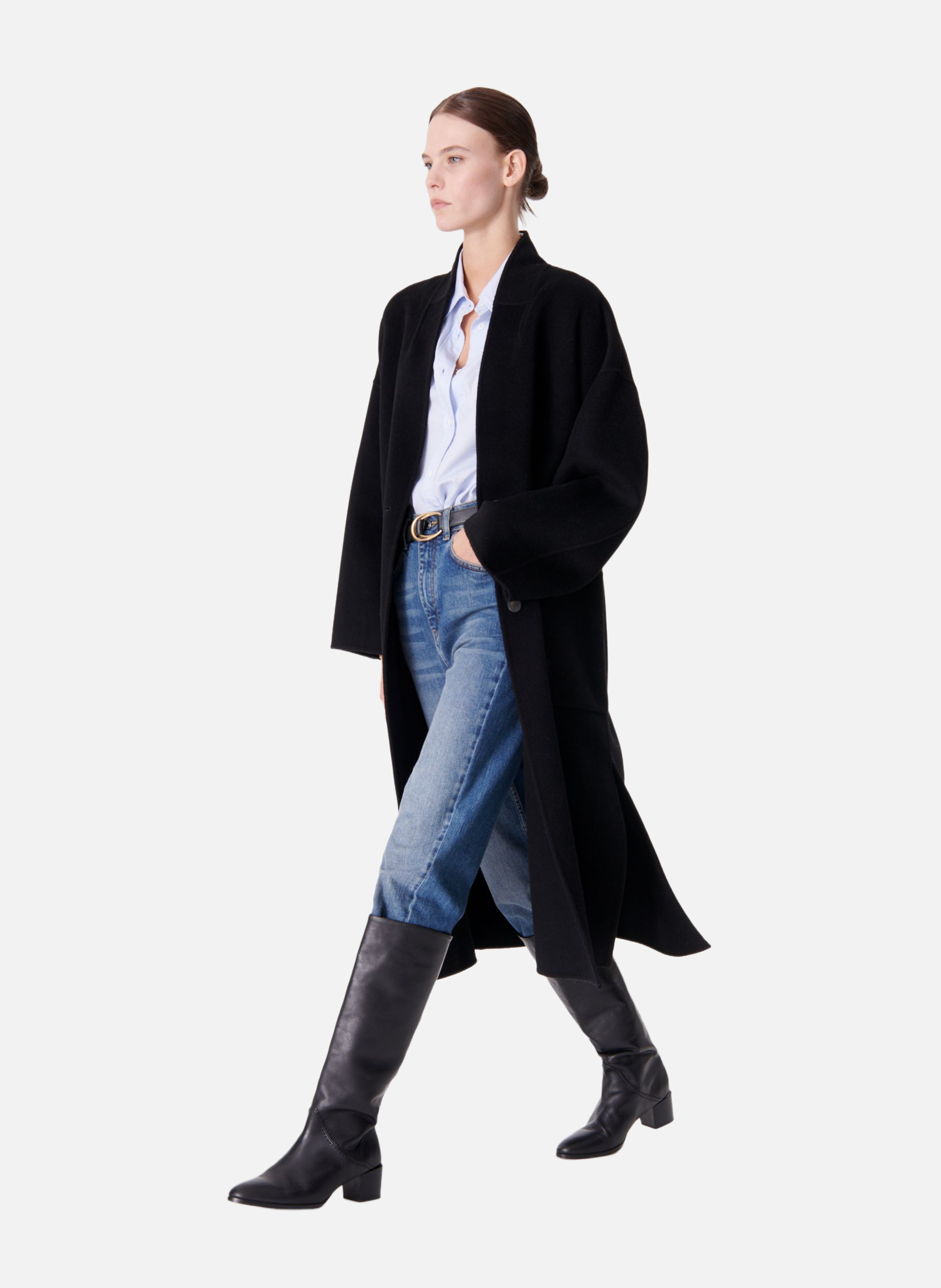 Manteau bachir VANESSA BRUNO Noir