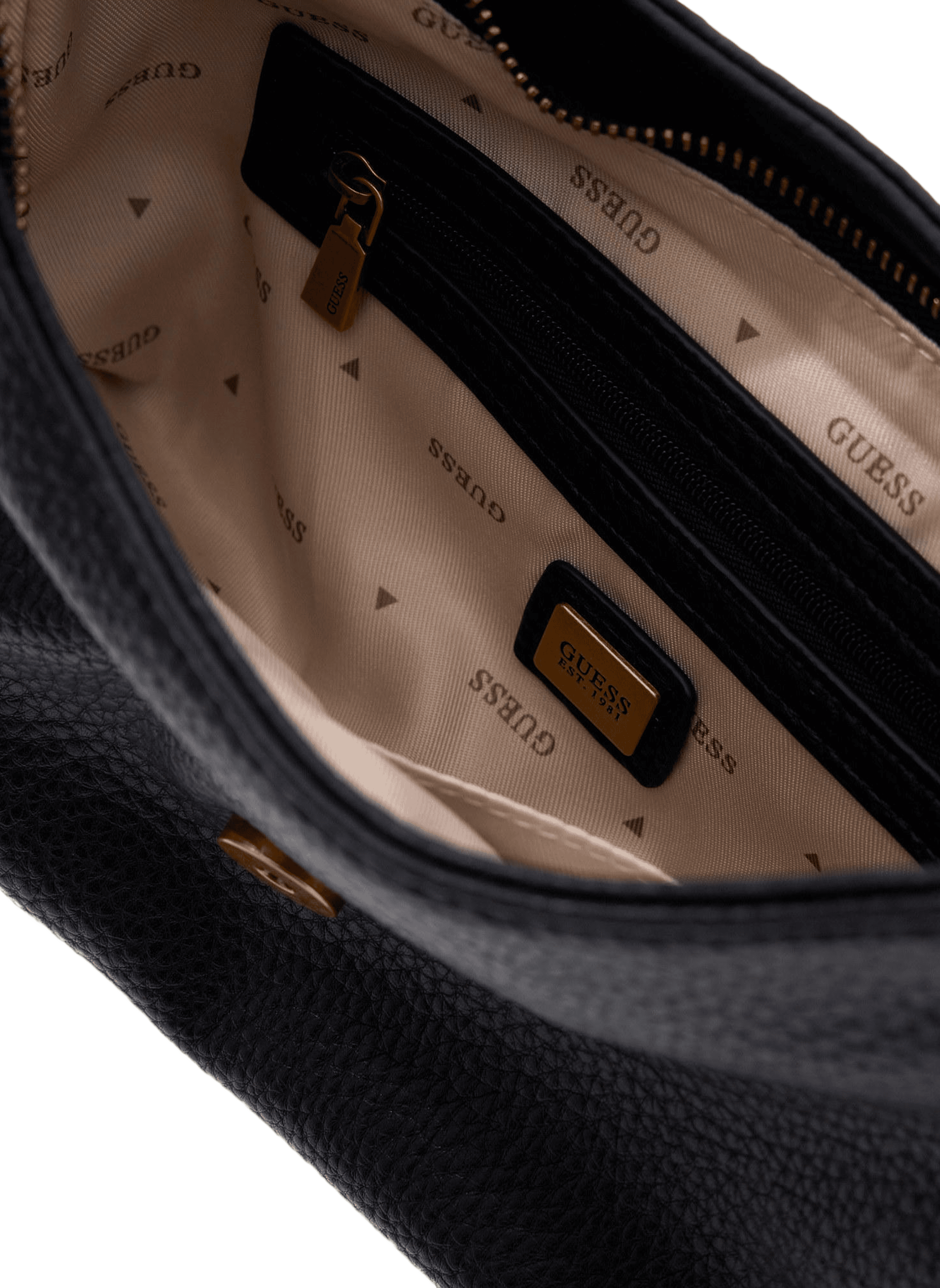 Borsa a tracolla Camden GUESS Nero