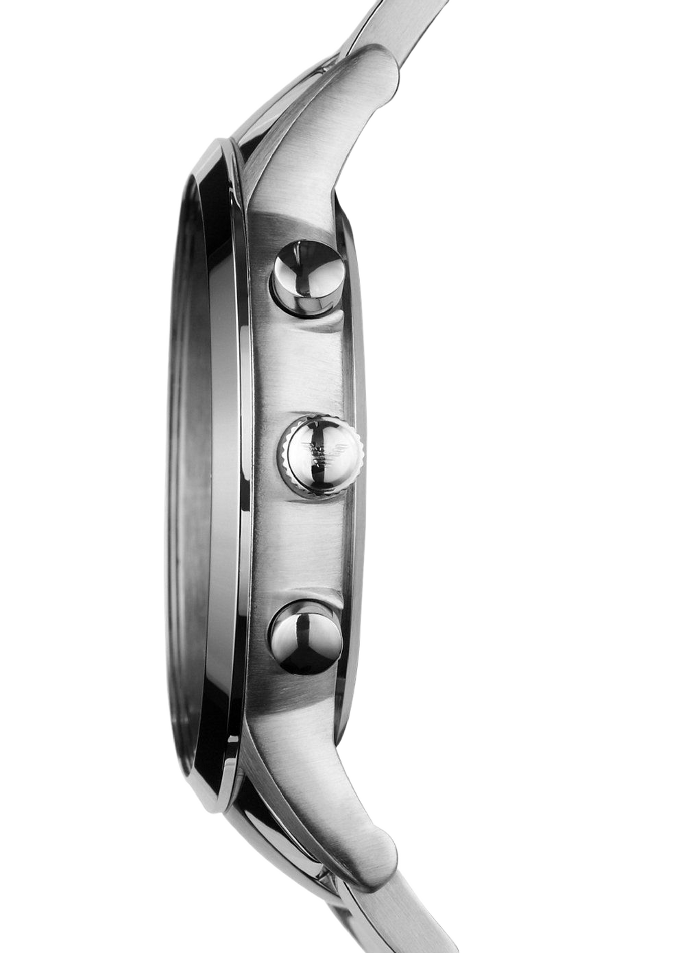 Montre quartz en acier inoxydable ARMANI MONTRES Bleu