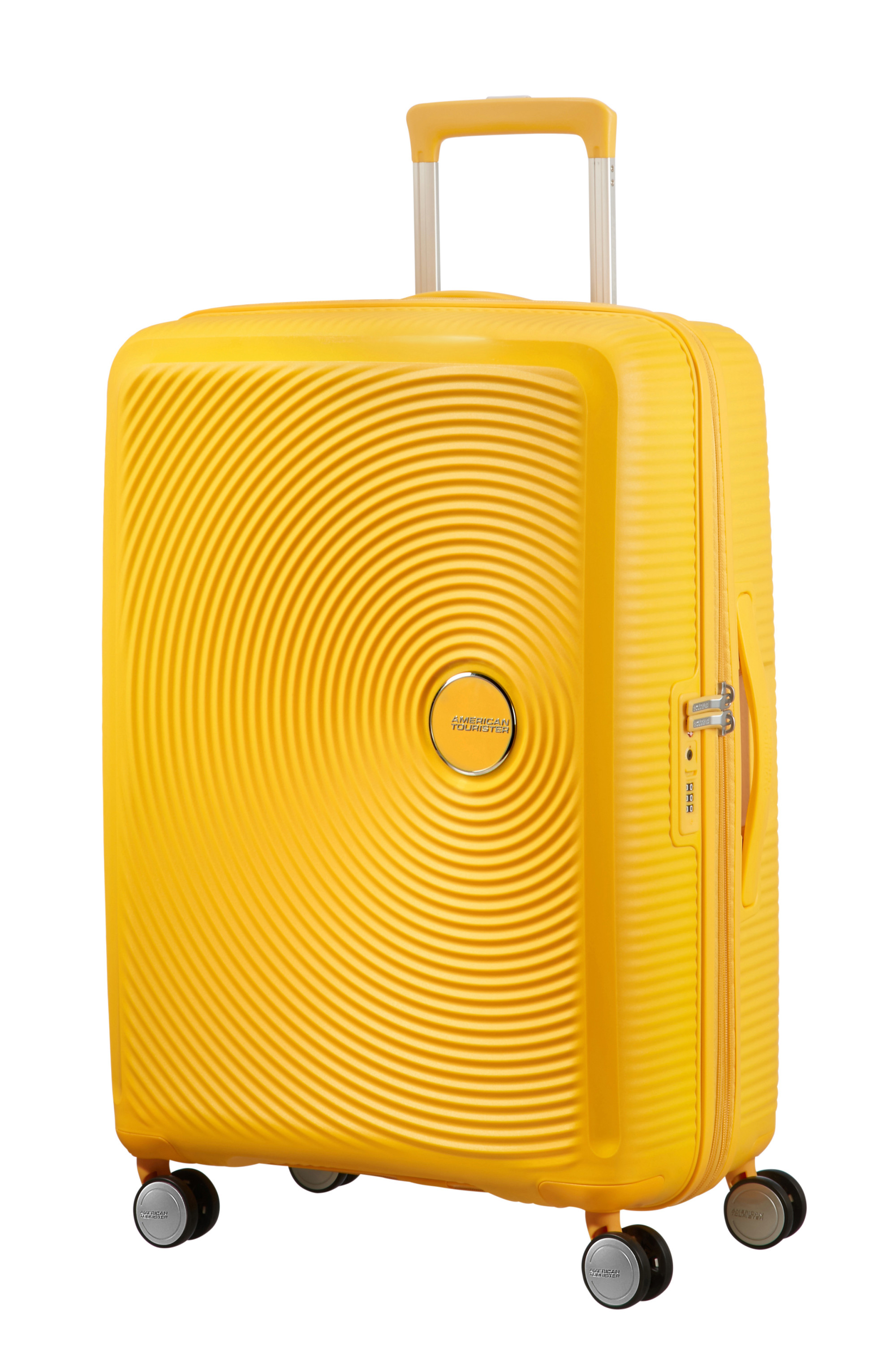 Soundbox valise 4 roues taille m AMERICAN TOURISTER Jaune
