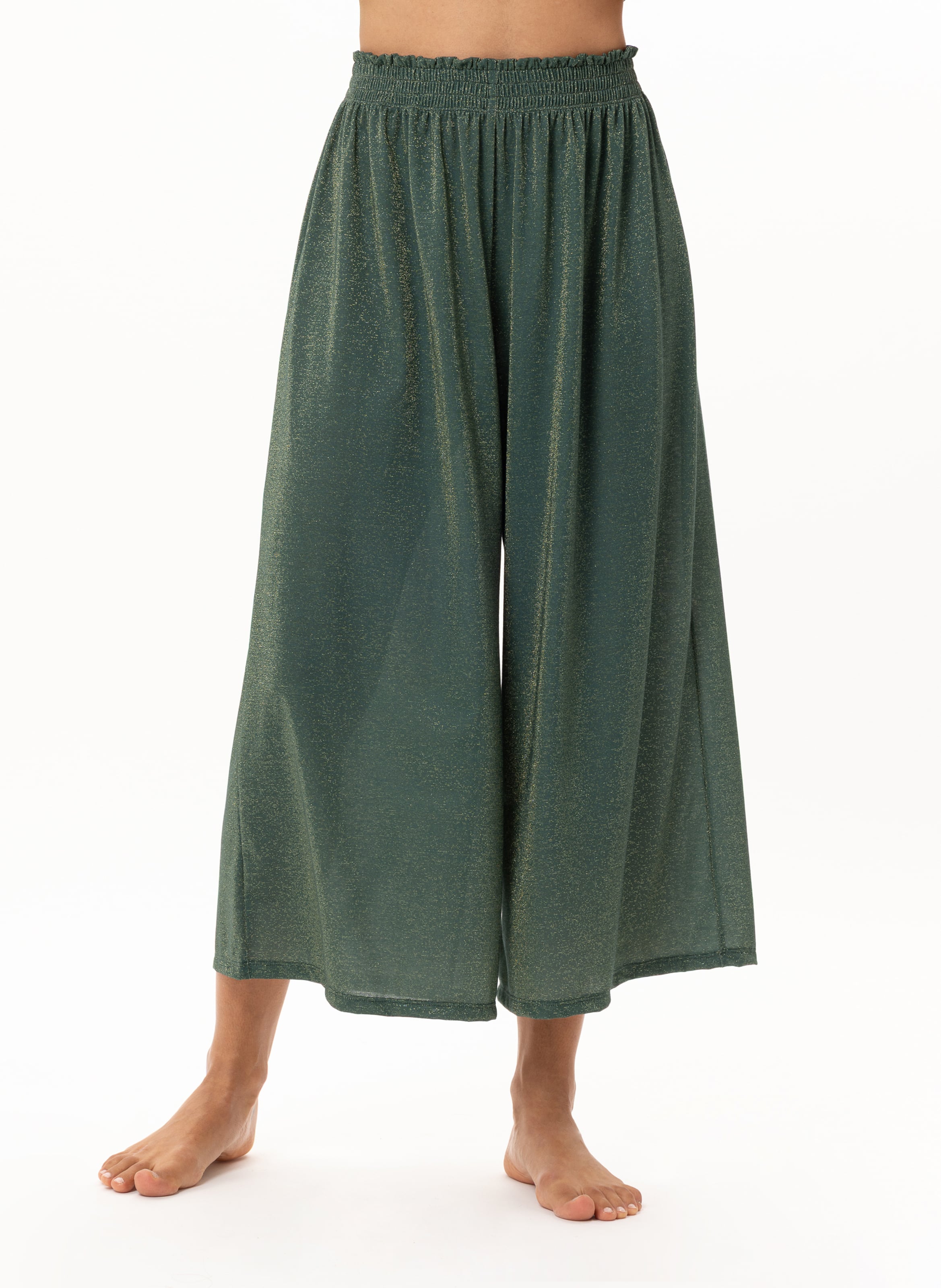 Pantalon en maille lurex coco 280 LE CHAT Vert