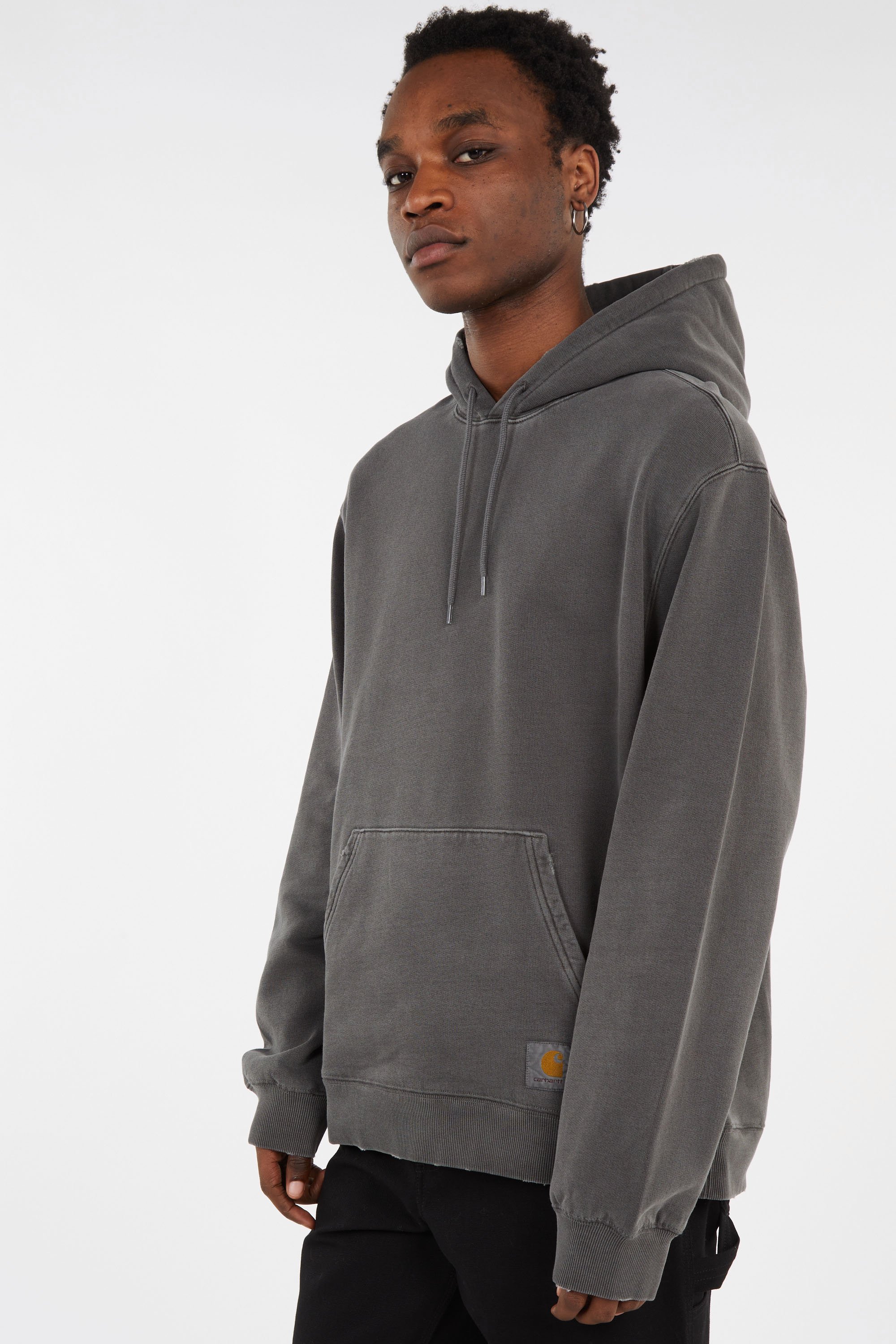 Sweat à capuche hooded torion sweat CARHARTT WIP Gris