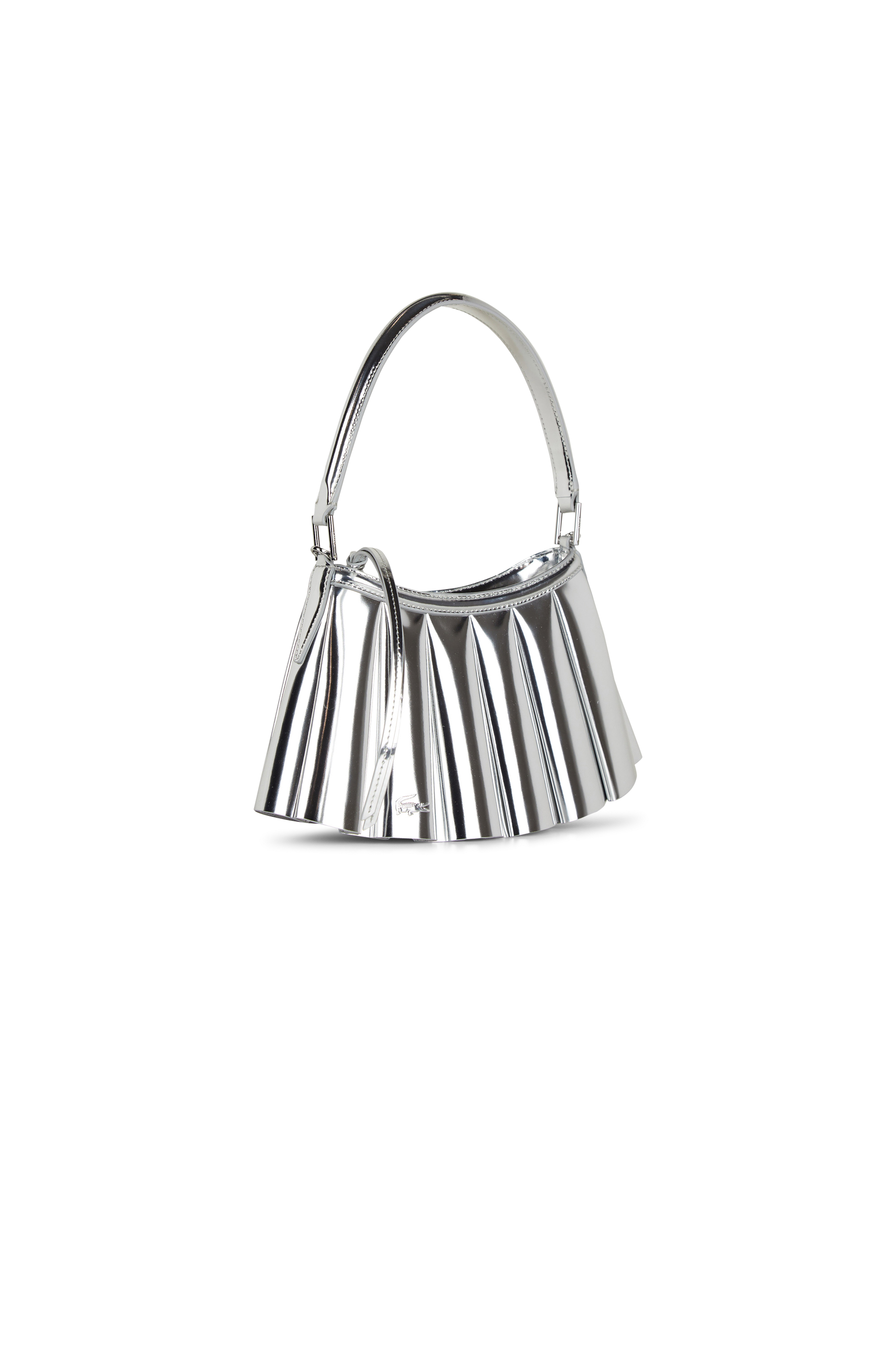 Sac porté épaule lenglen LACOSTE Argent