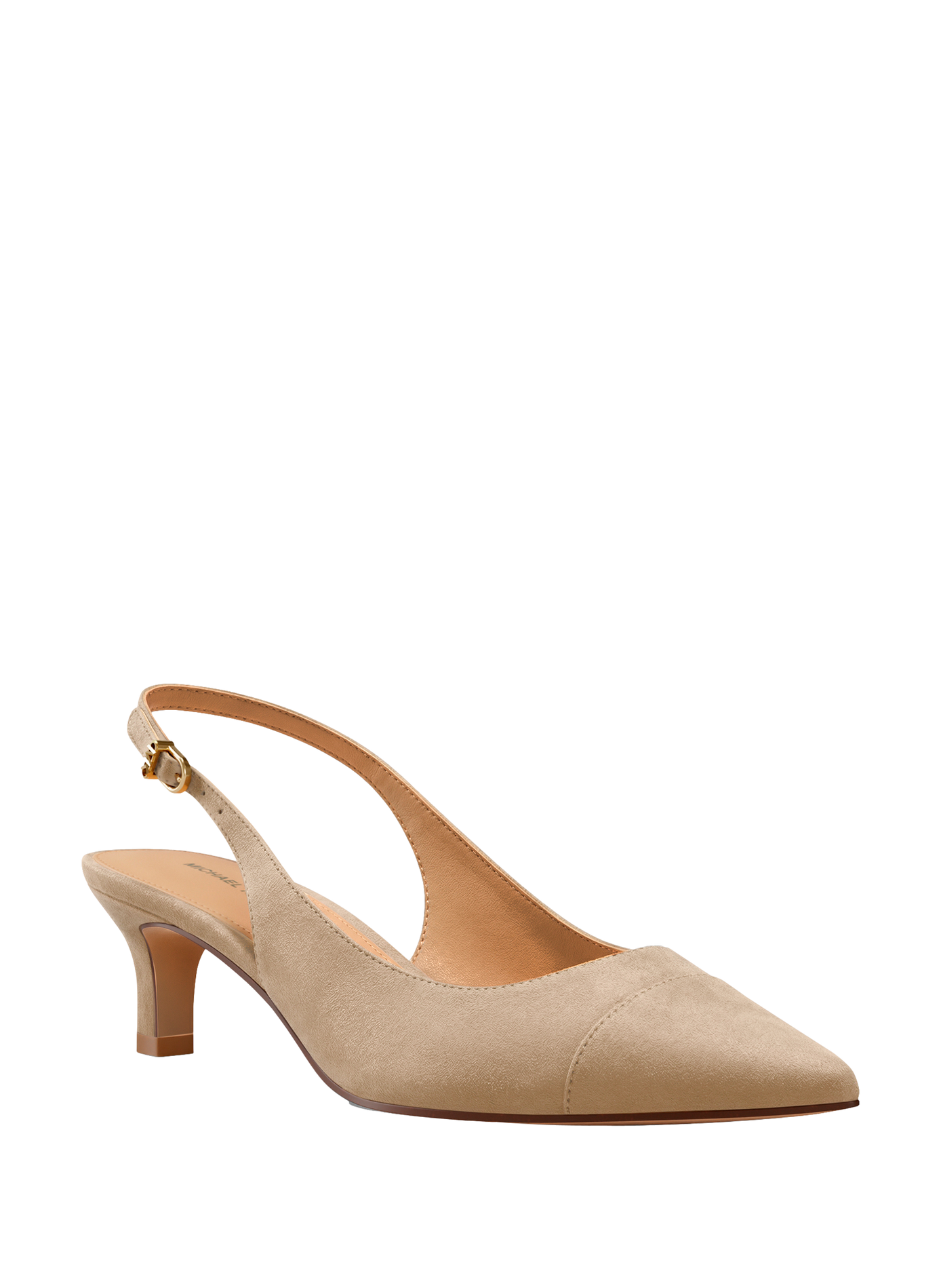Slingbacks aus Ziegenleder MICHAEL KORS Beige