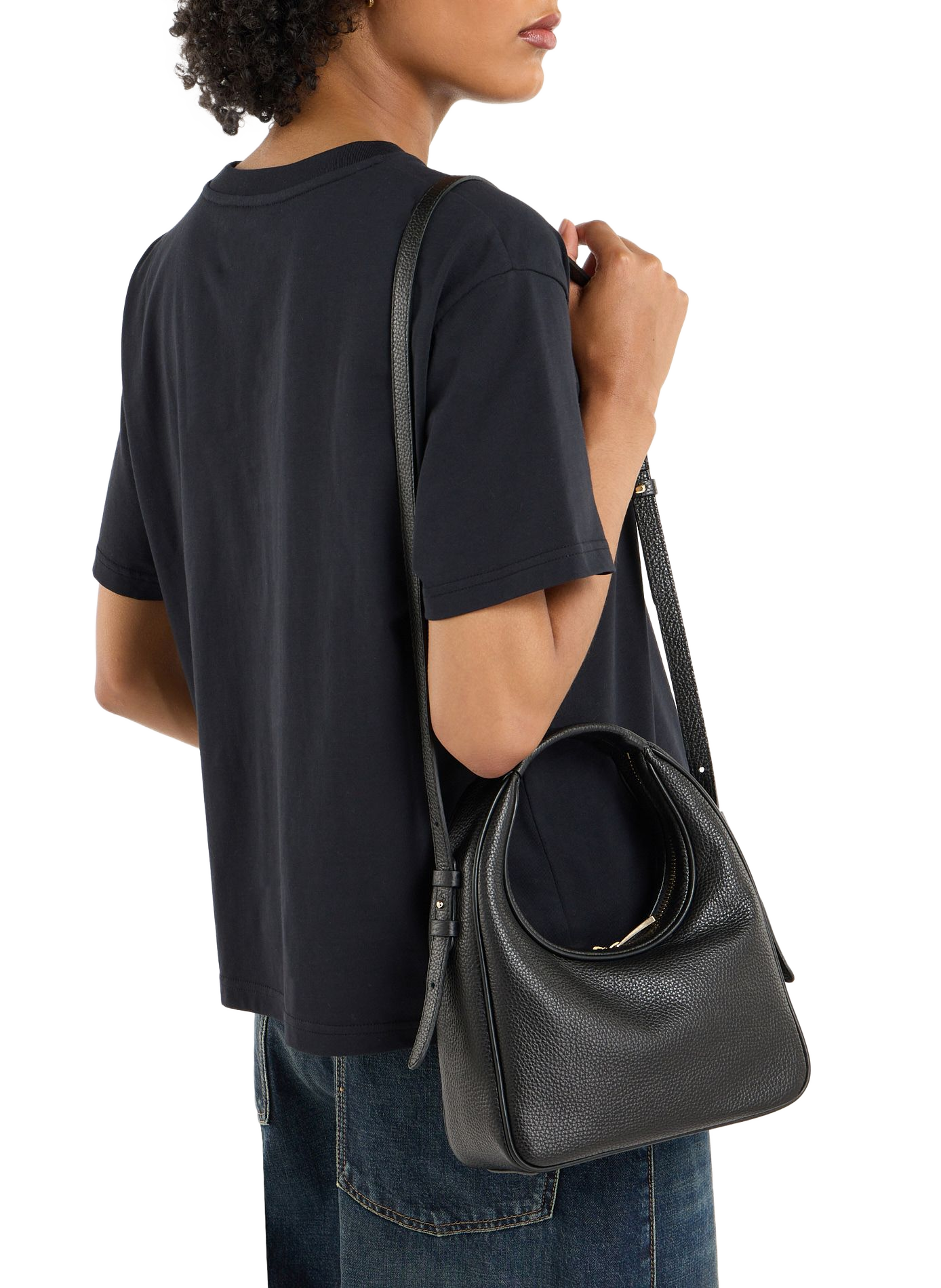 Sac à main en cuir SAISON 1865 Noir